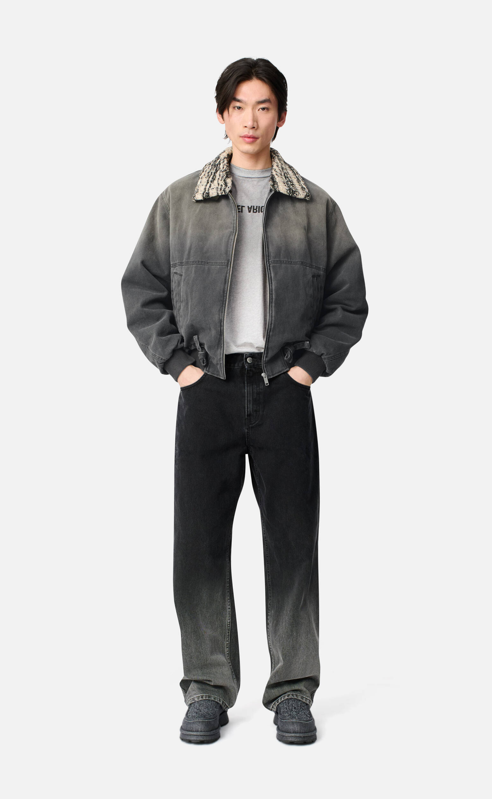 ZINE FADE DARK GREY JEANS