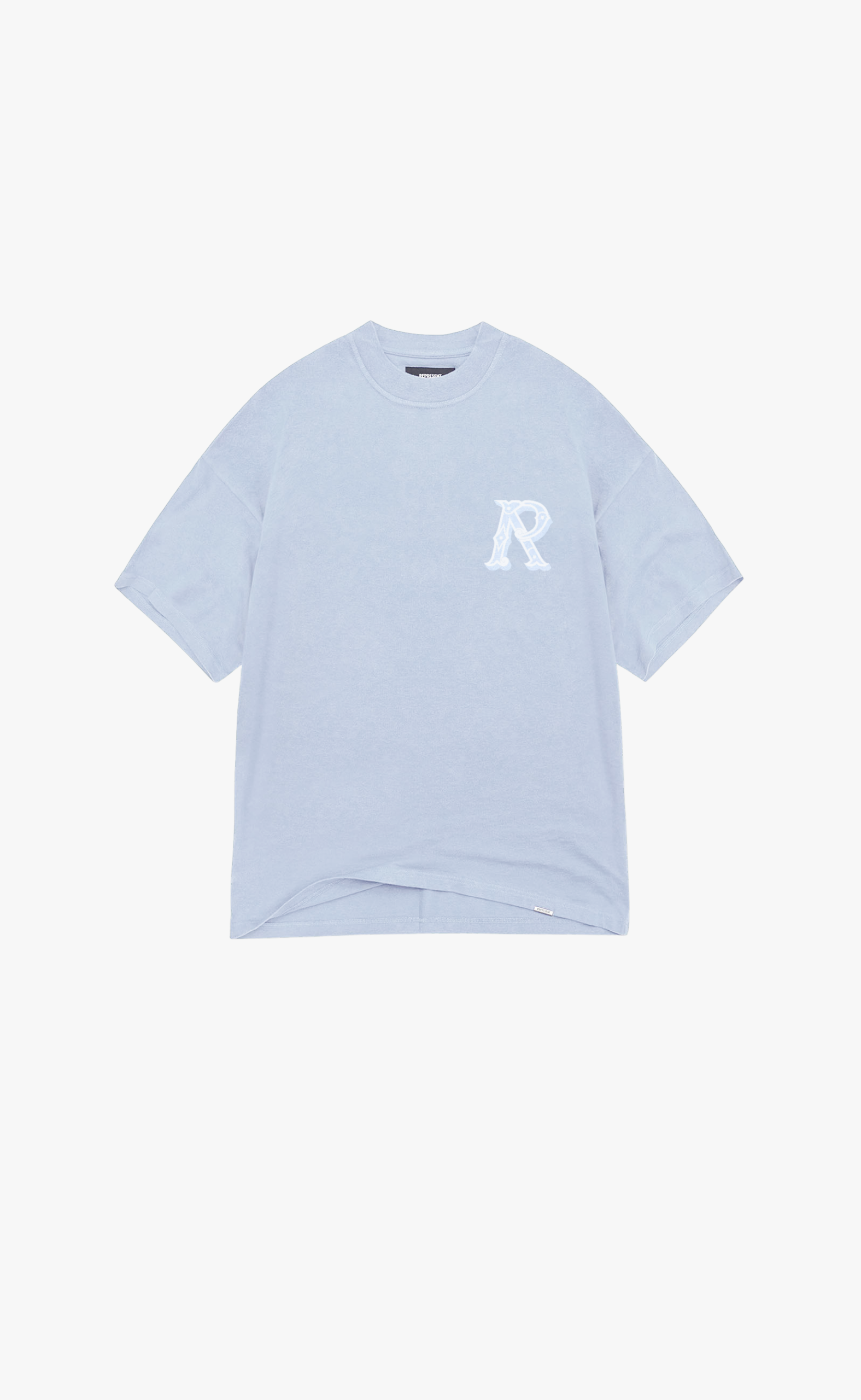 WESTERN INITIAL MOUNTAIN BLUE T-SHIRT