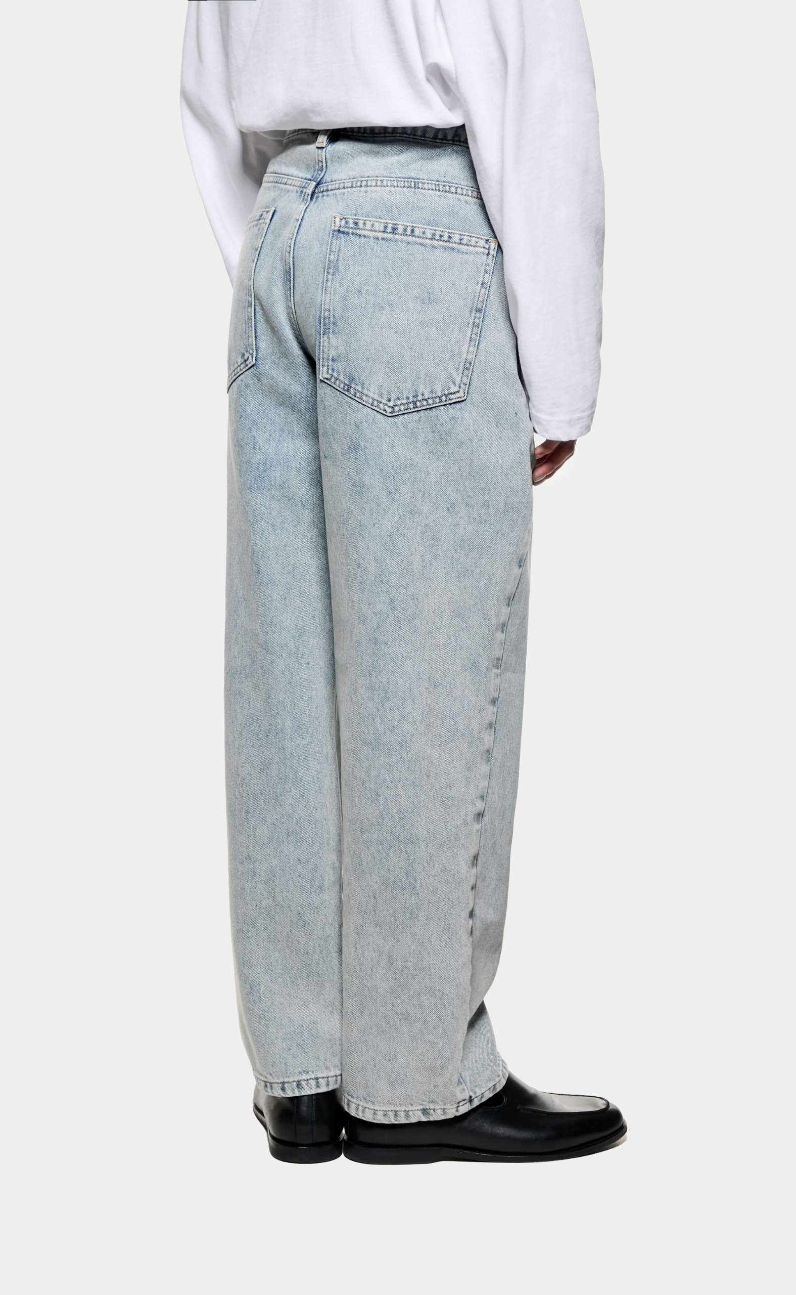 DENIM CLASSIC BLEACH WASH JEANS