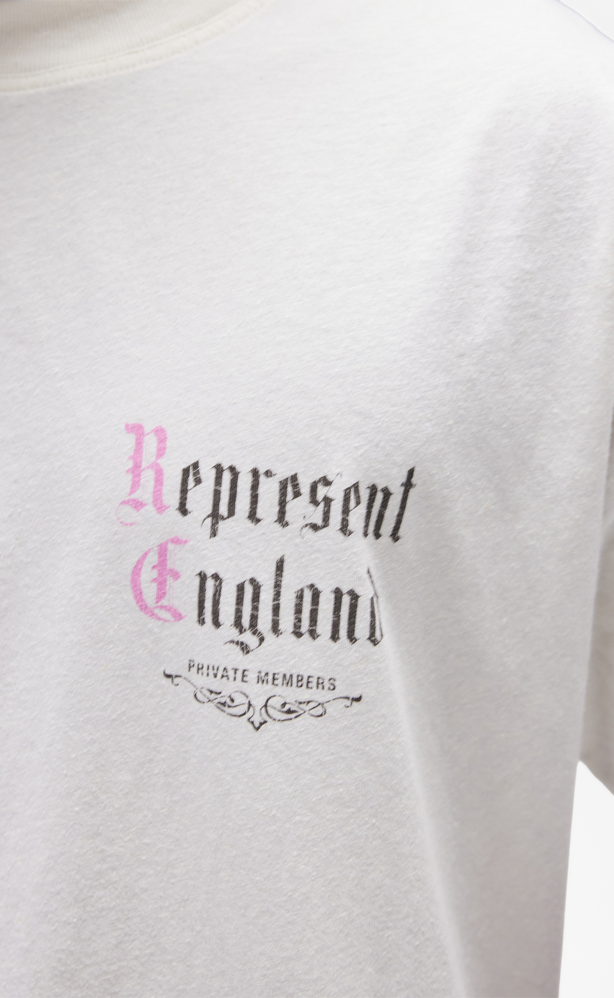 PRIVATE MEMBERS FLAT WHITE T-SHIRT