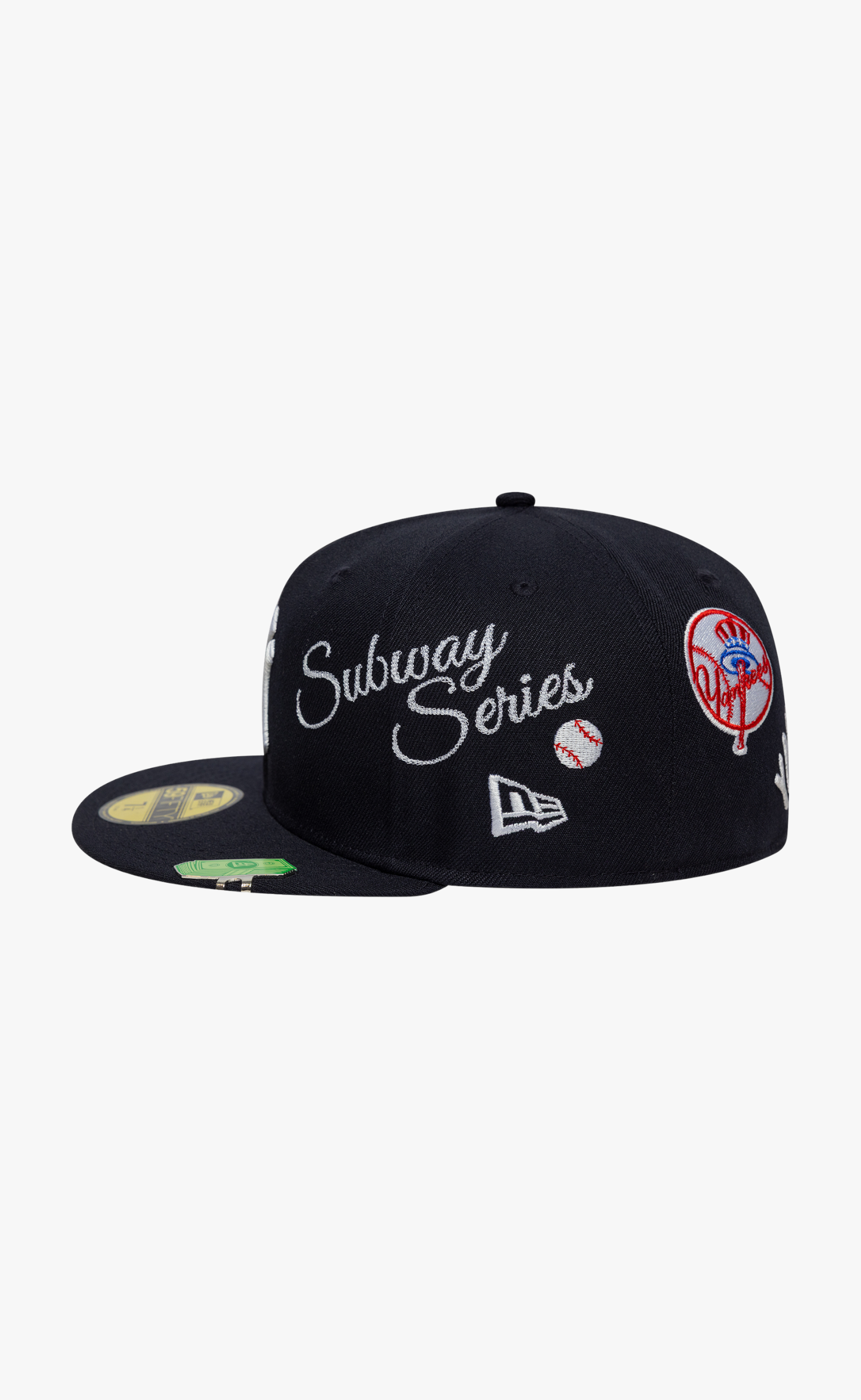 NEW YORK YANKEES MLB SUBWAY SERIES NAVY 59FIFTY FITTED NAVY HAT