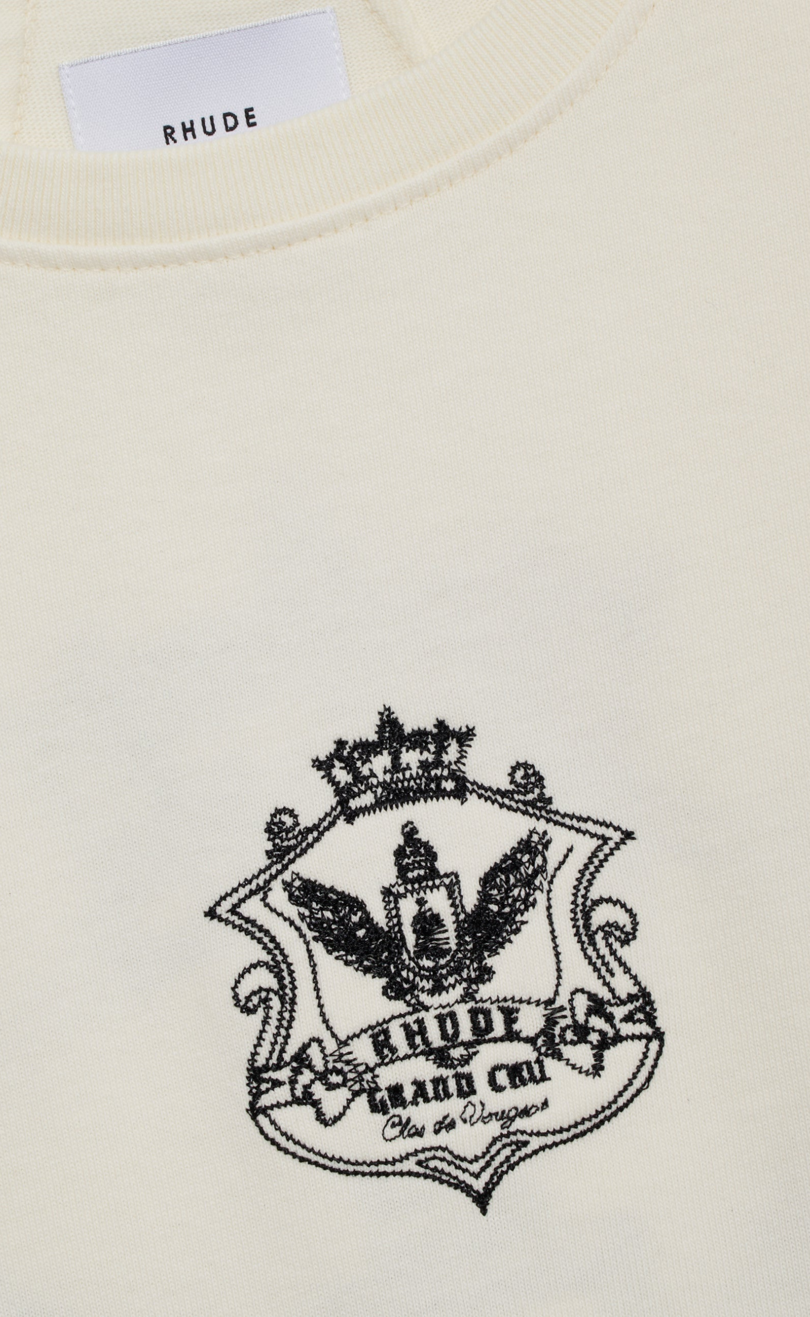 GRAND CRU CREST VINTAGE WHITE LONGSLEEVE