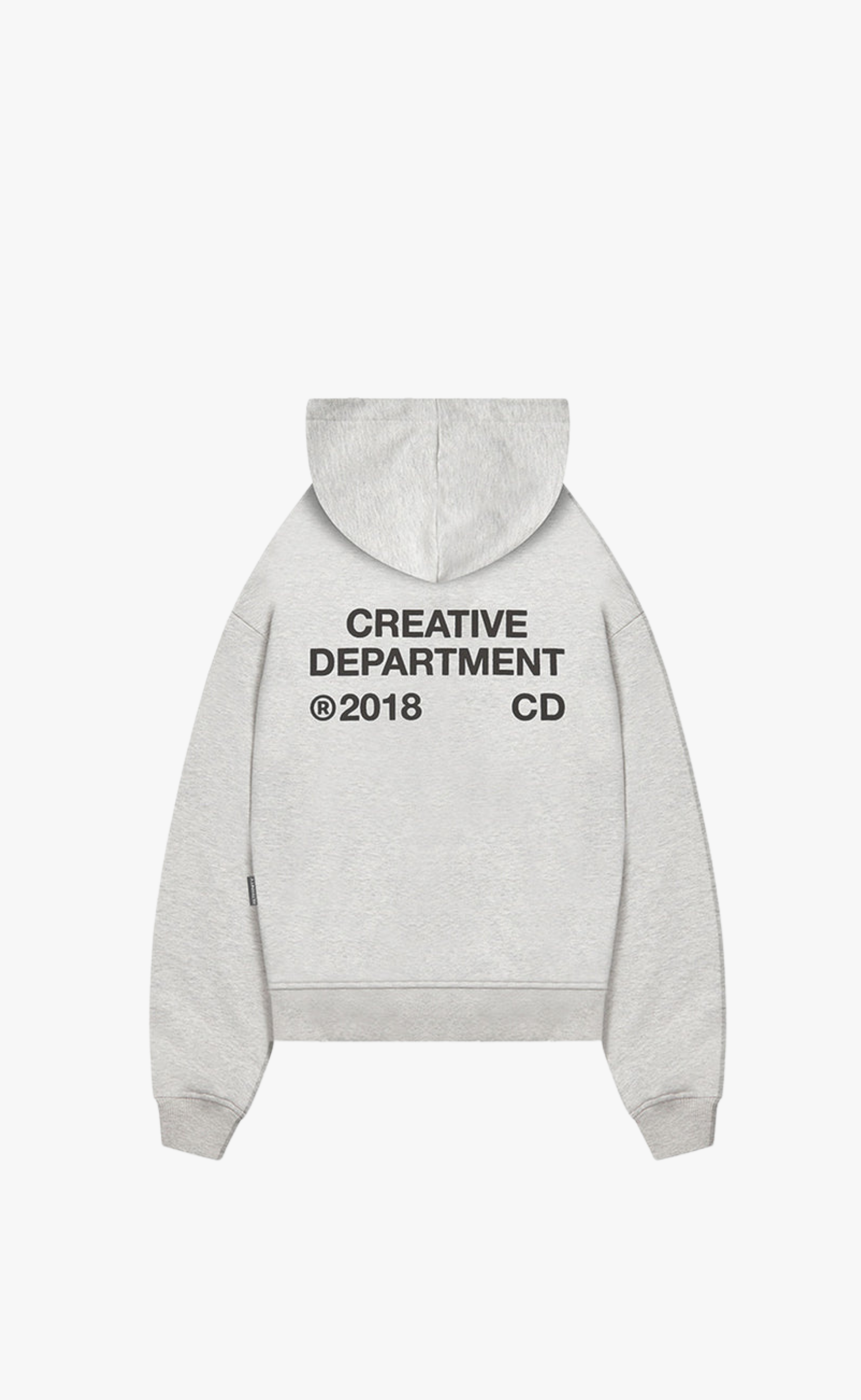 CREATIVE DEPT MELANGE GREY HOODIE