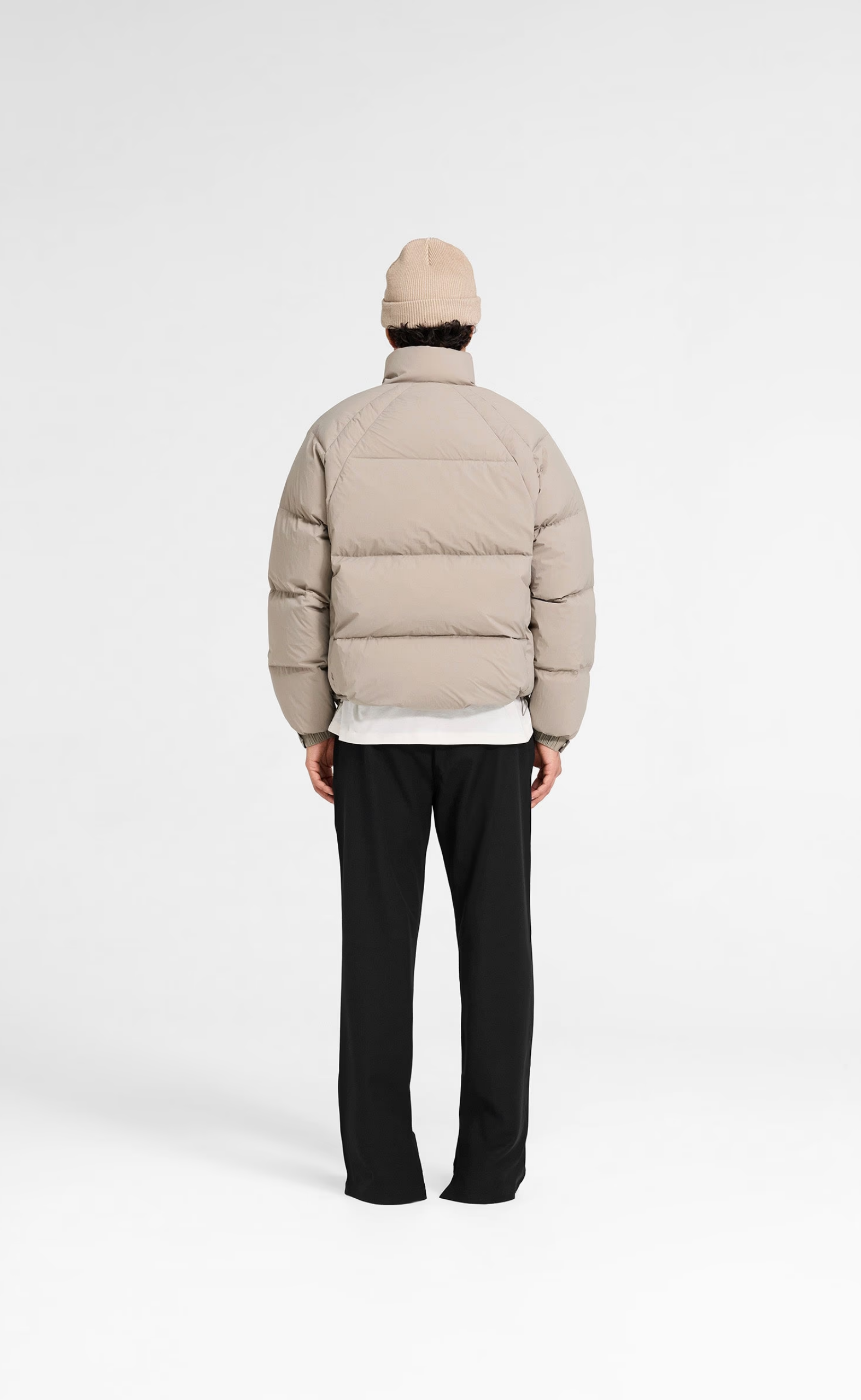 FUNNEL NECK PUFFER DUNE JACKET