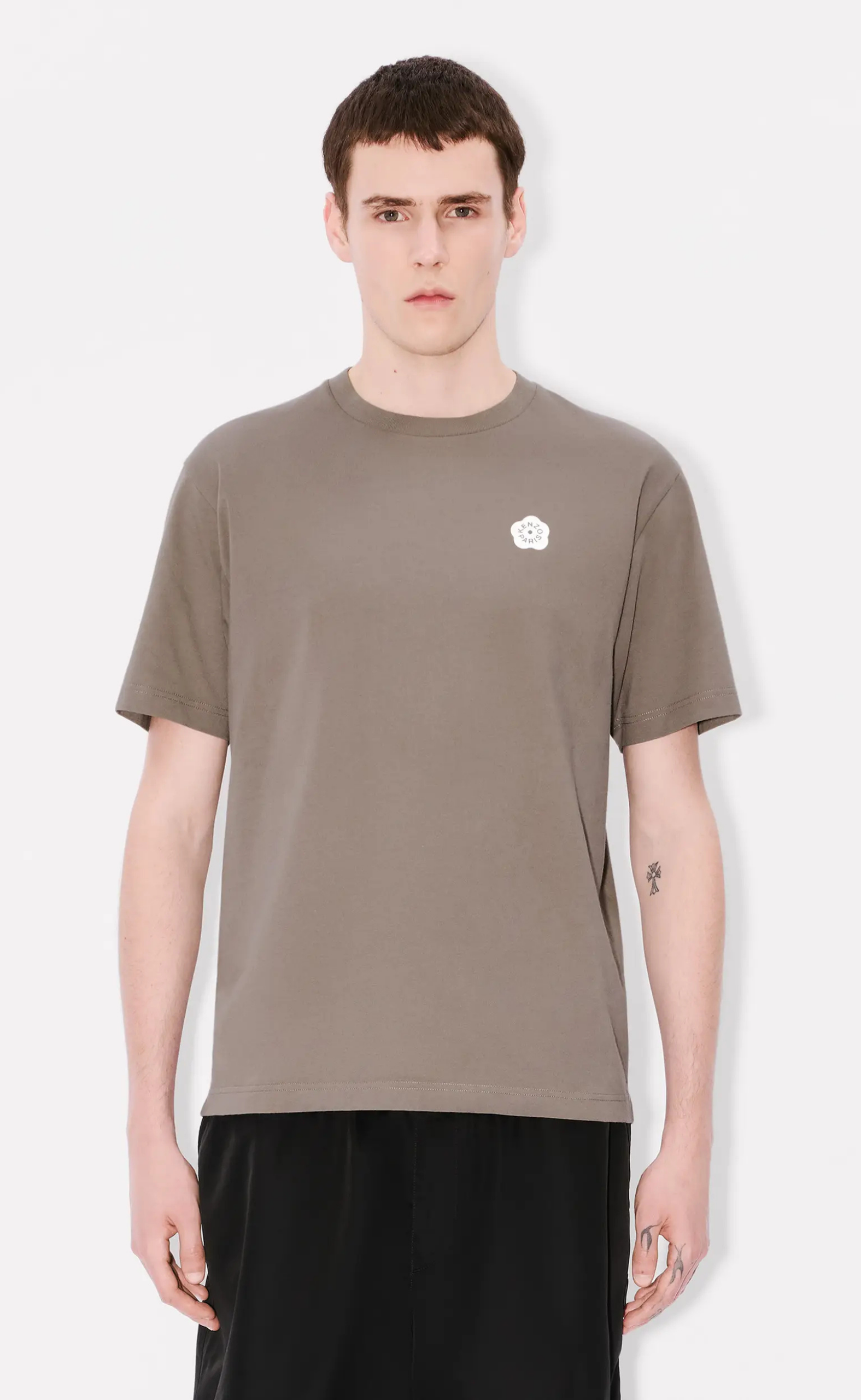 BOKE FLOWER 2.0 CLASSIC TAUPE T-SHIRT