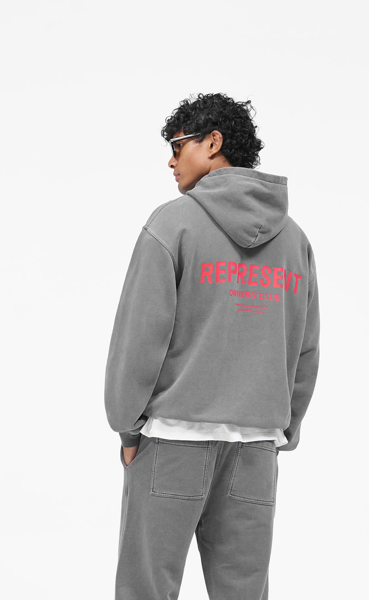 OWNERS CLUB WASHED BLACK HOODIE