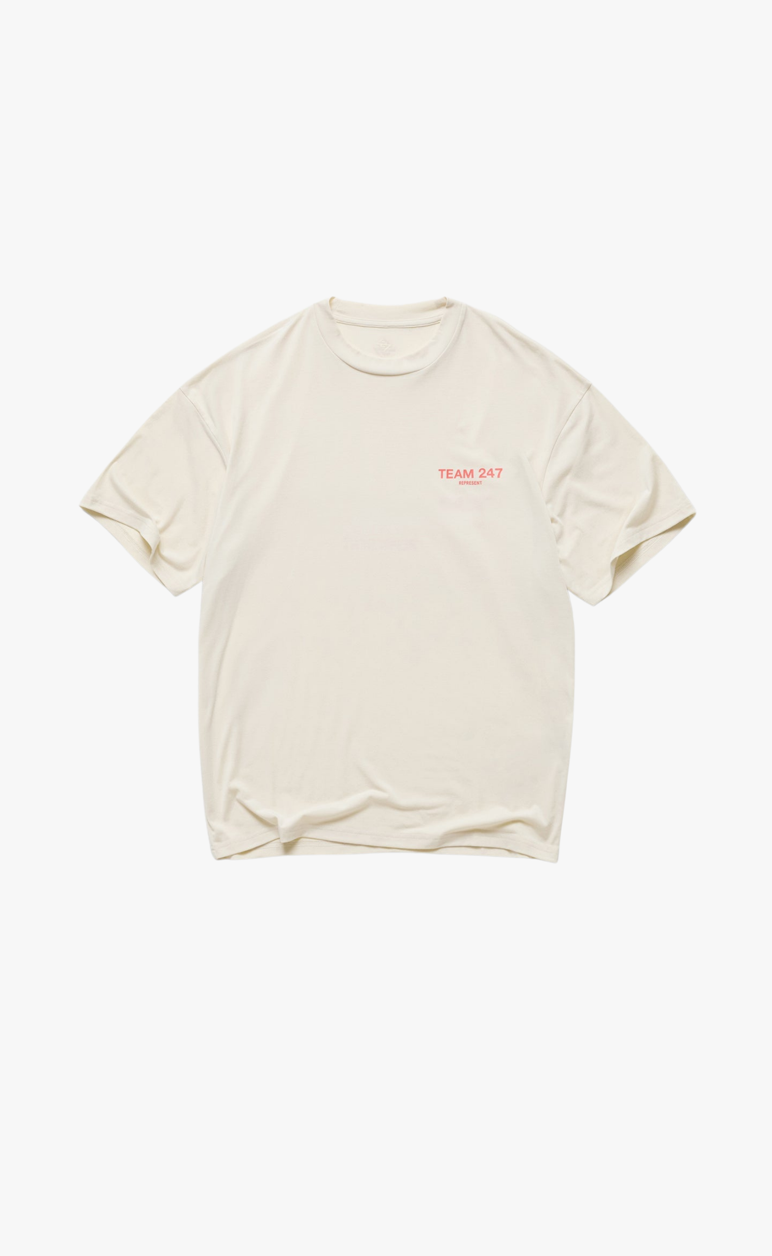TEAM 247 OVERSIZED CREAM T-SHIRT