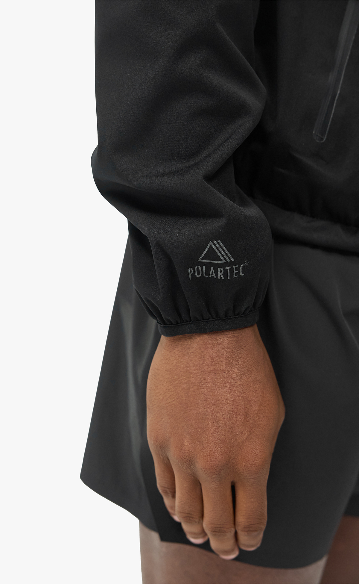 247 POWER SHIELD WINDBREAKER JET BLACK JACKET