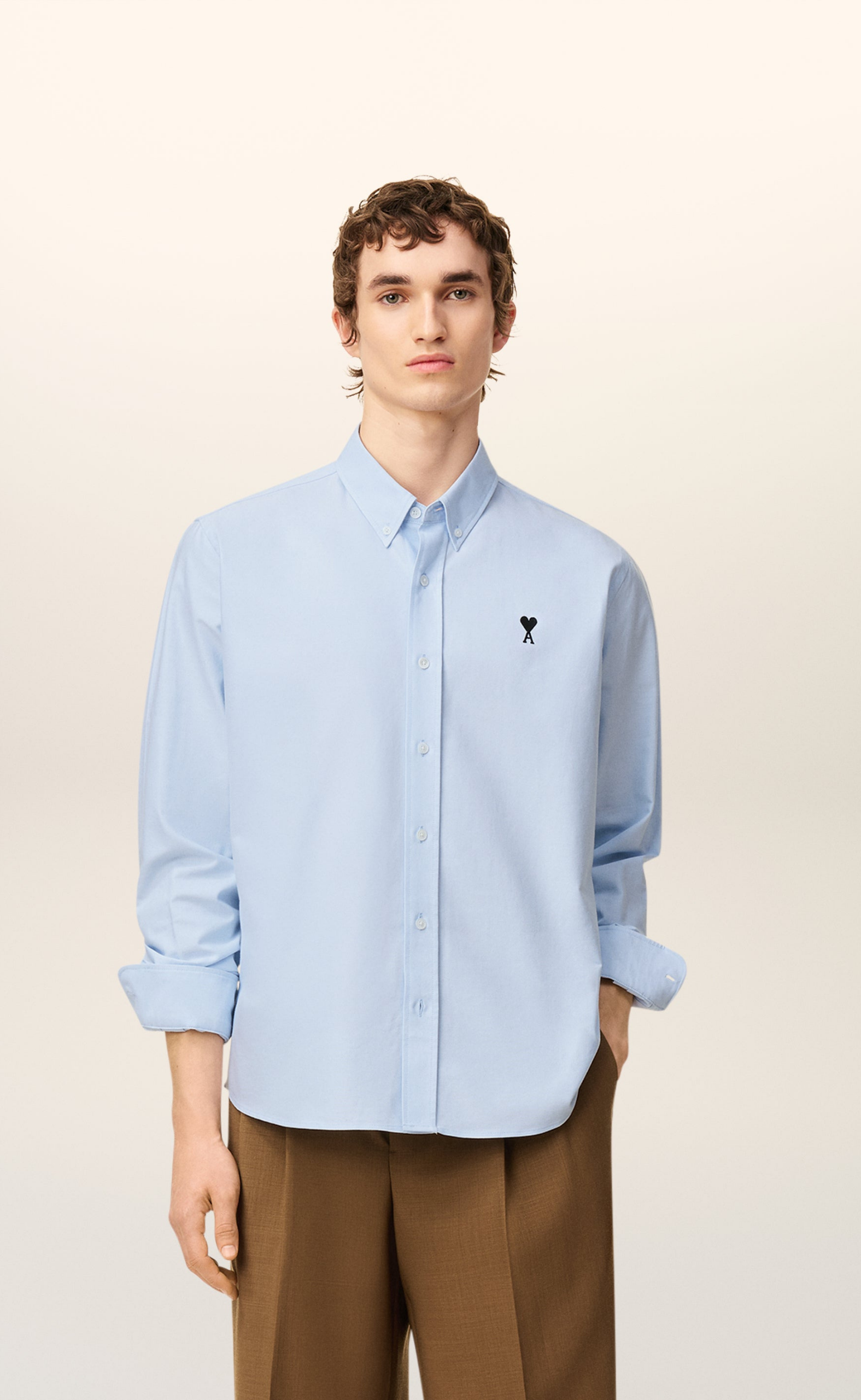 ADC BUTTON DOWN COLLAR CLASSIC BLUE SHIRT