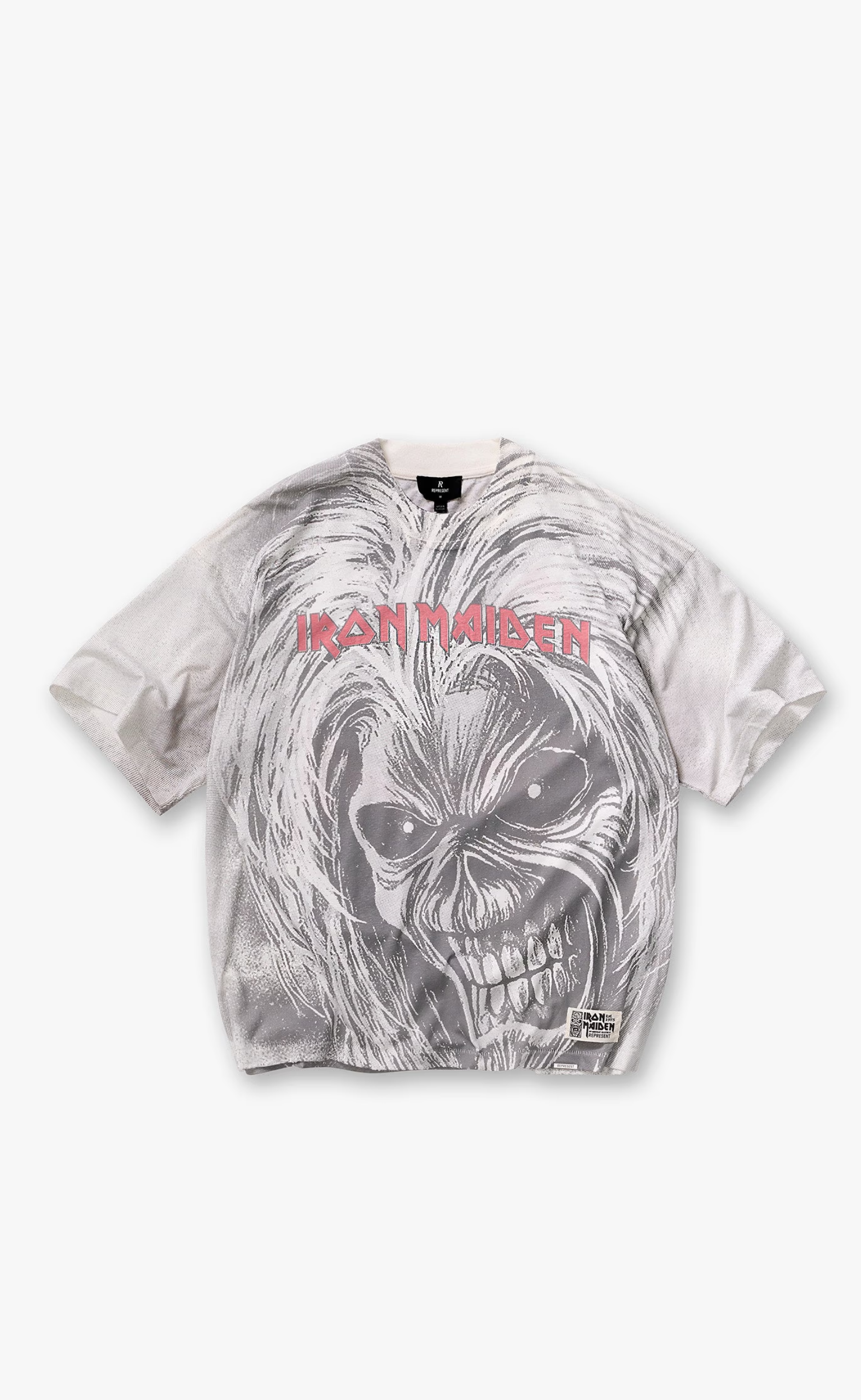 IRON MAIDEN X KILLERS FLATE WHITE T-SHIRT