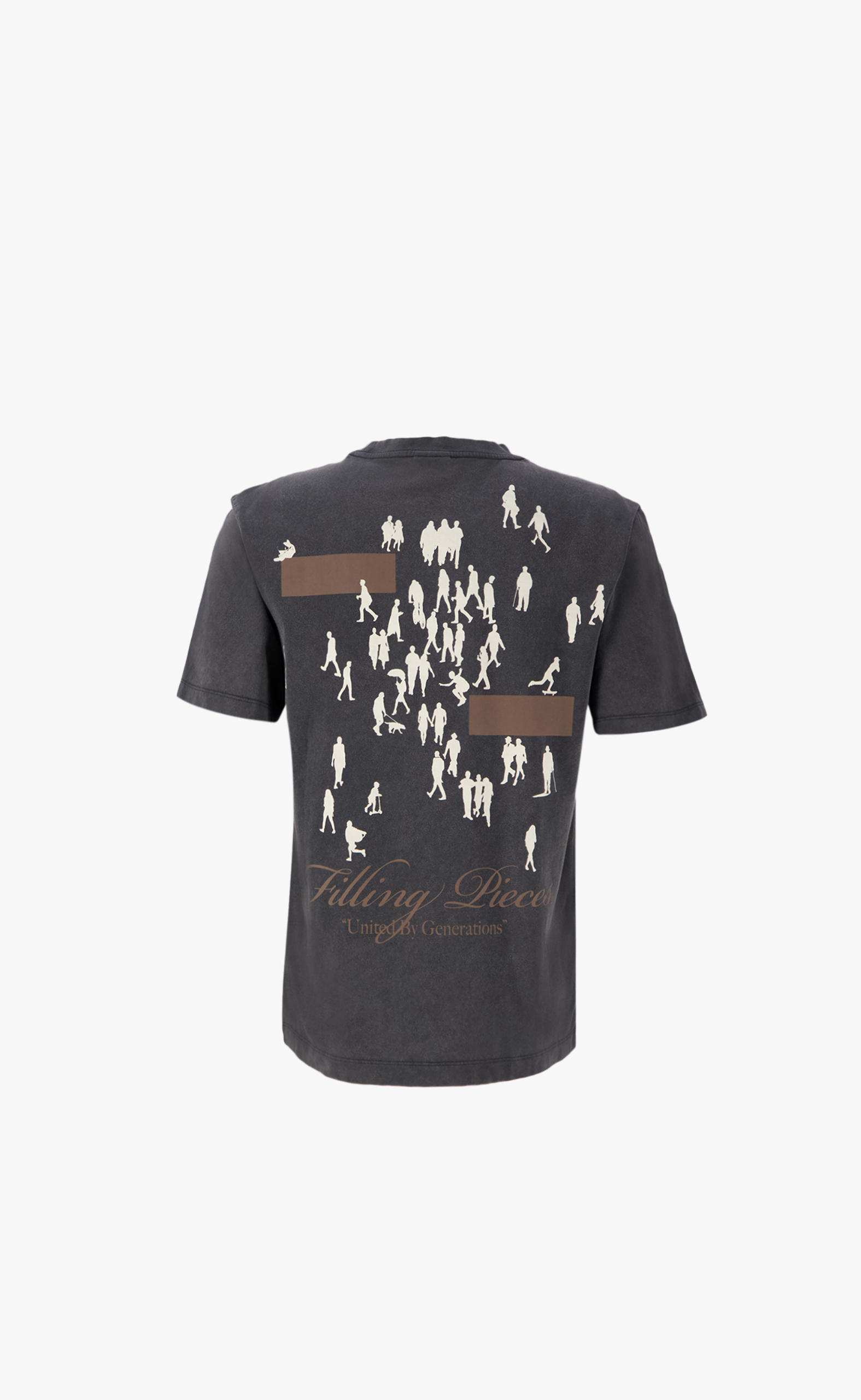 T-SHIRT UNITED BY GENERATIONS VINTAGE BLACK
