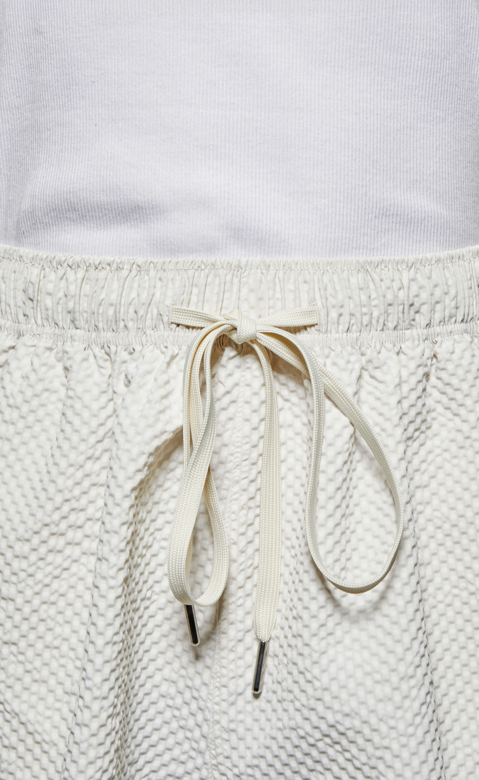 SEERSUCKER BONE SHORTS