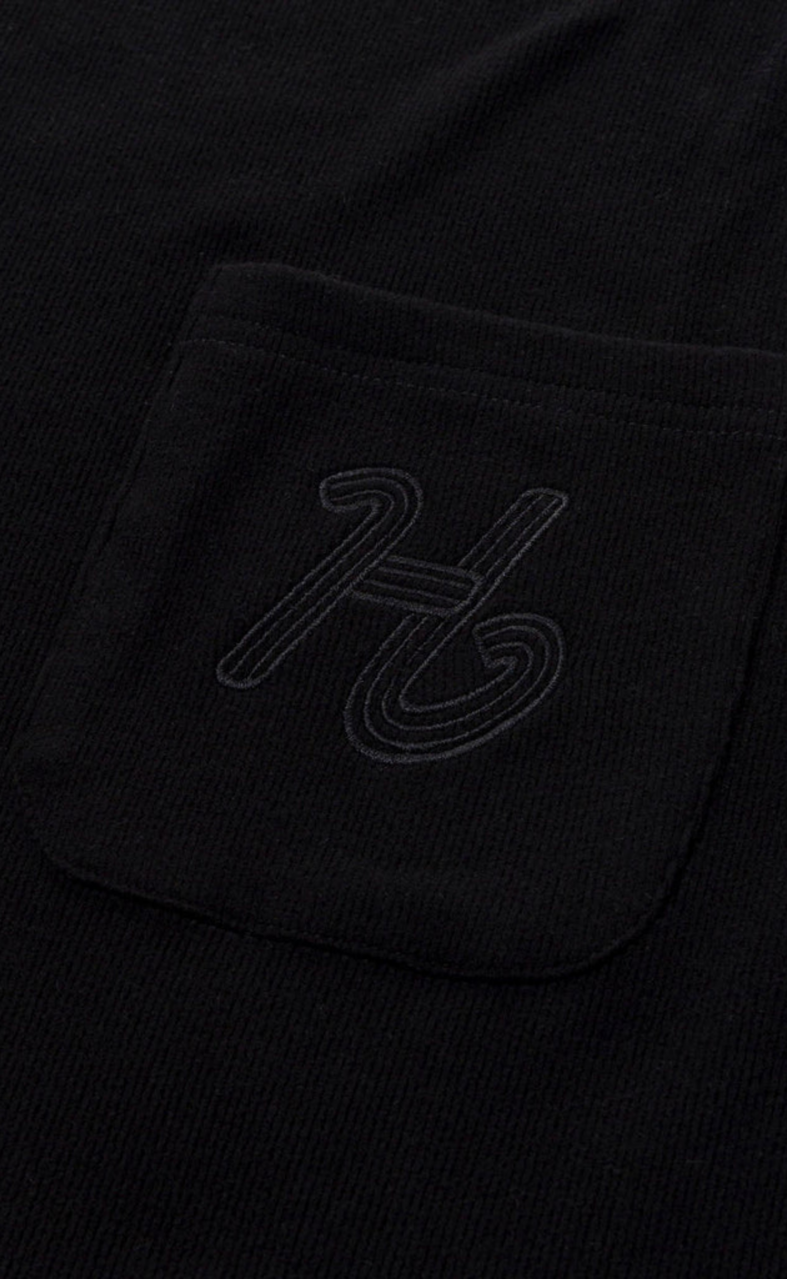 H POCKET TANK BLACK TANK TOP