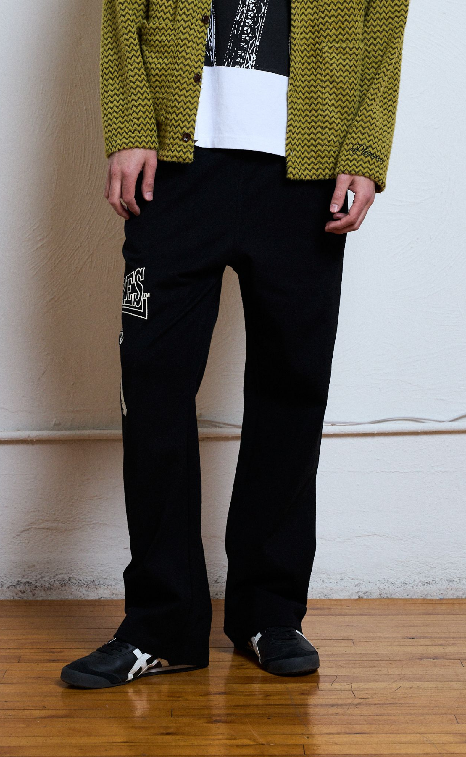 BULLDOG COTTON BLACK PANTS