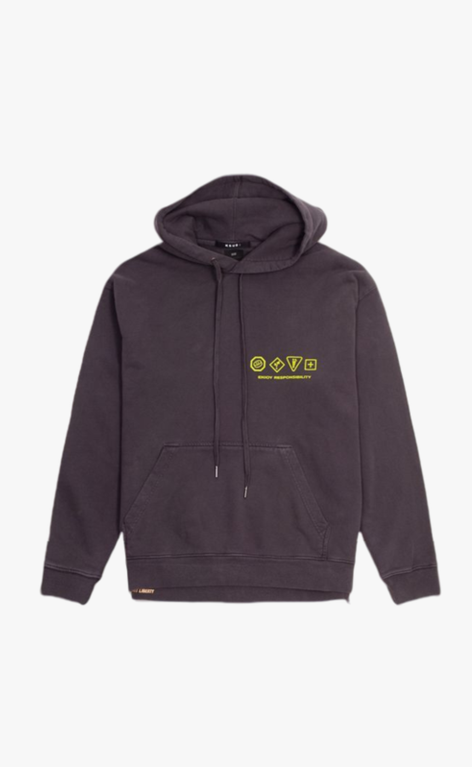 ENJOY BIGGIE FADED BLACK HOODIE