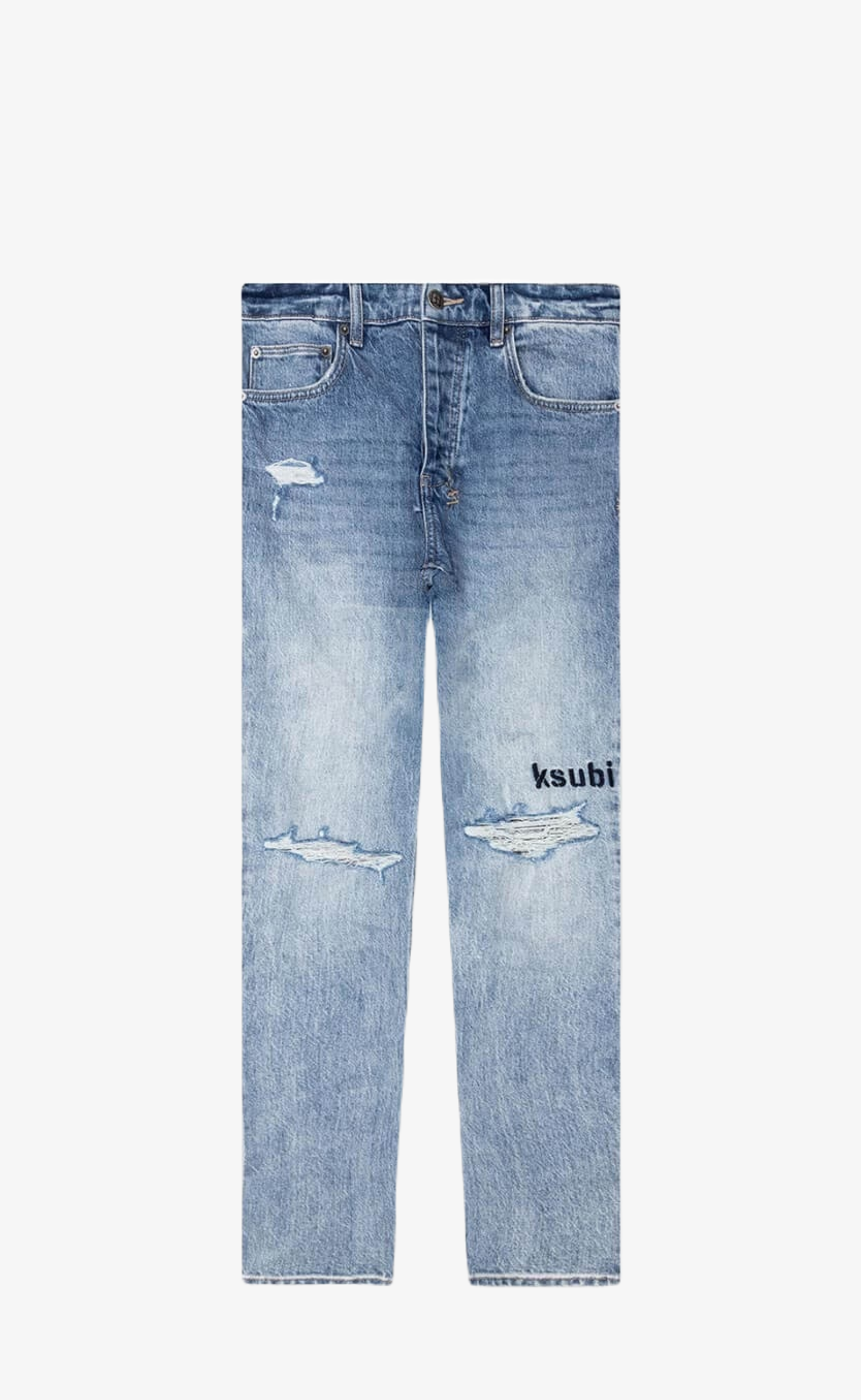 パンツ un number retouch denim 30%OFF【CAMBIO(カンビオ)】 11oz Biker Denim Pants デニム