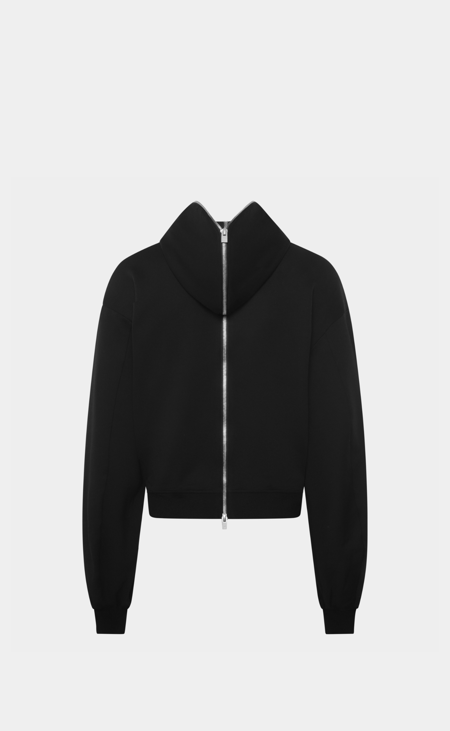 EVOLUTIONIS ZIP BLACK HOODIE