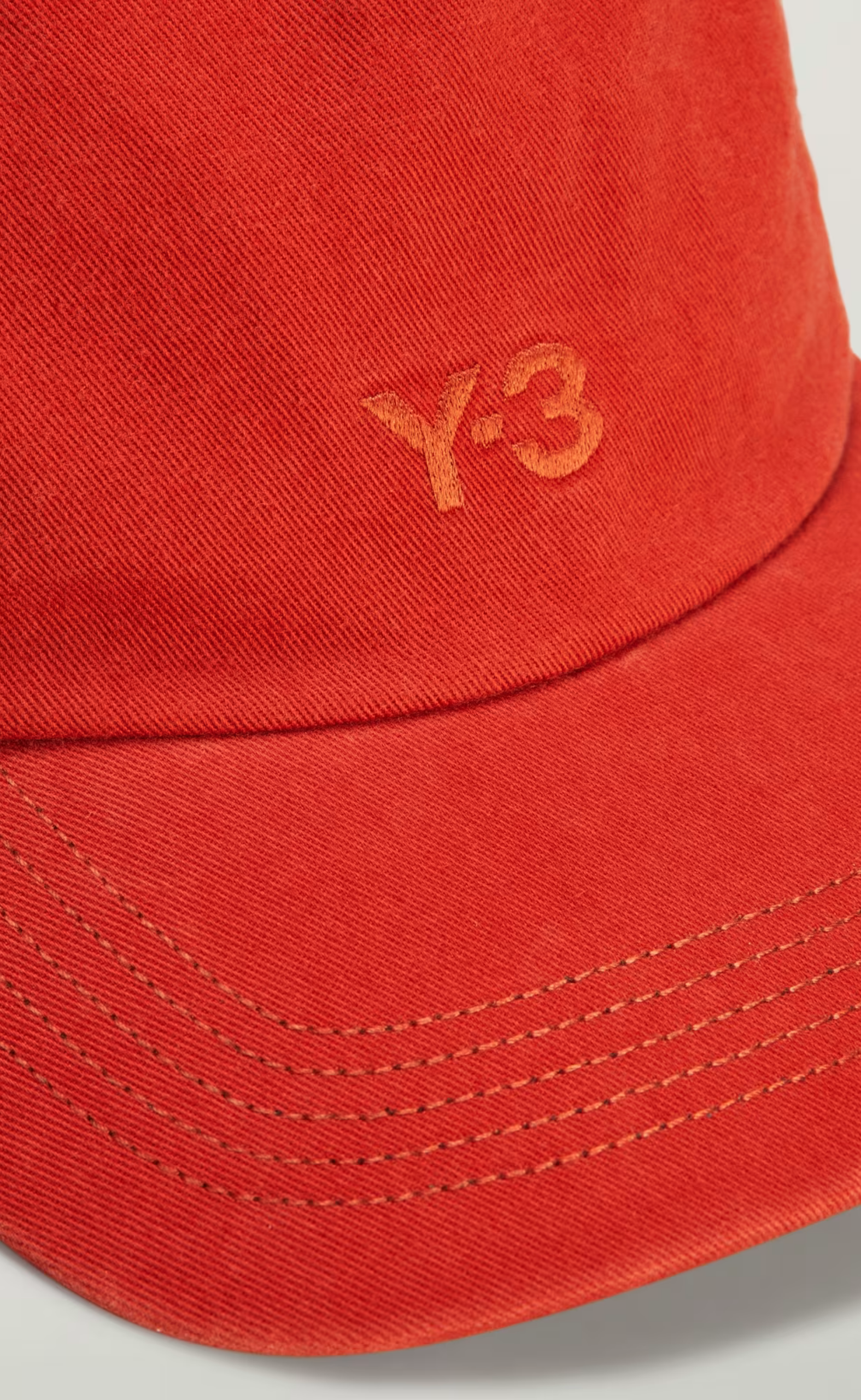 Y-3 DAD ORANGE HAT
