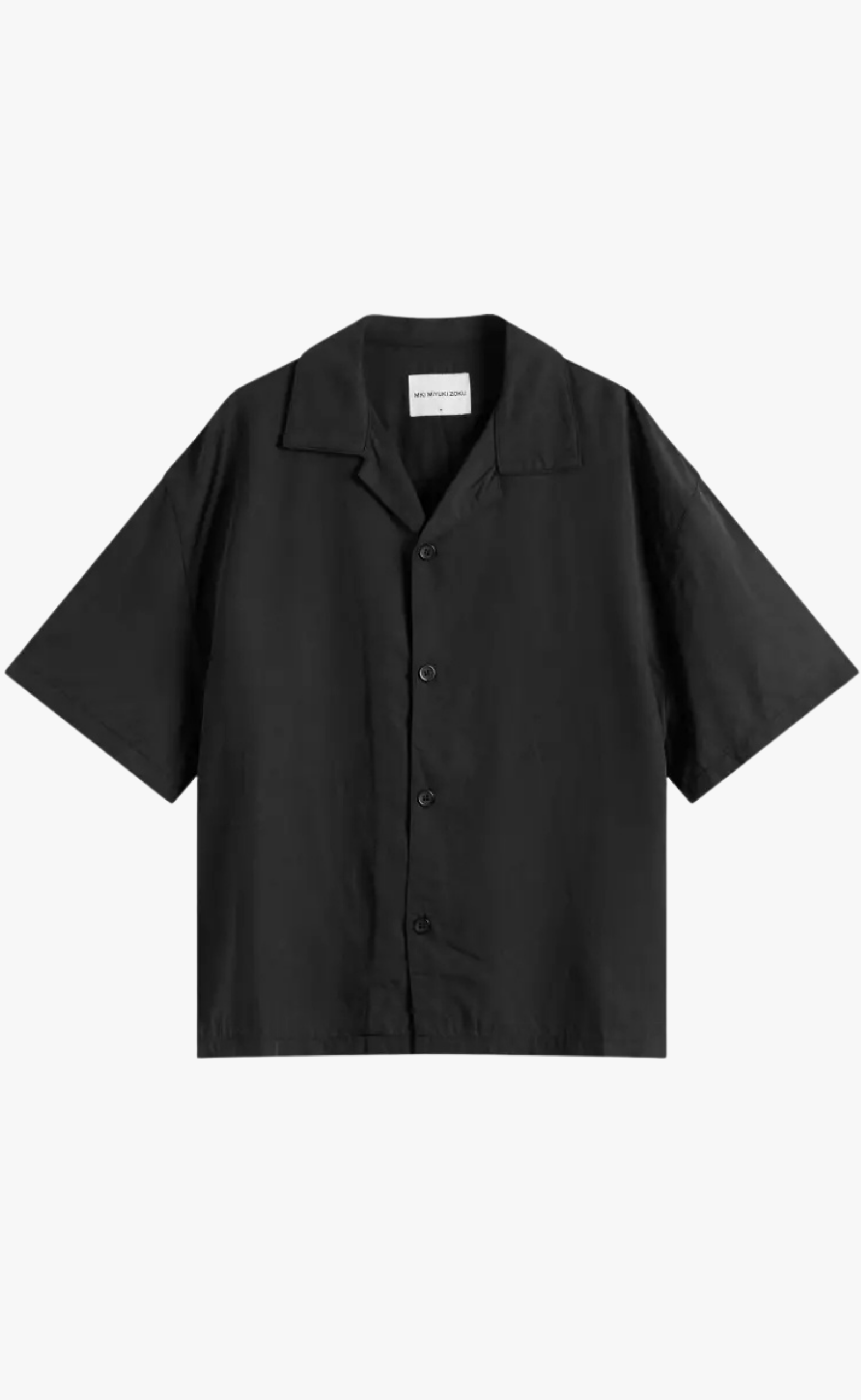SANDWASH CUPRO VACATION BLACK SHIRT