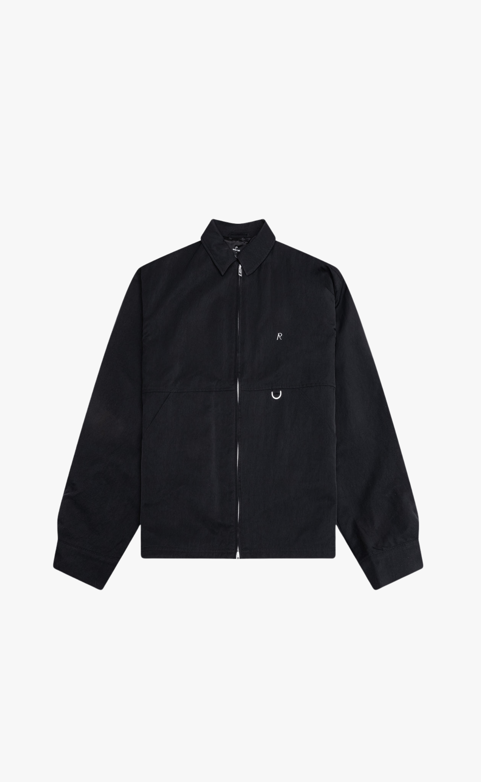 NYLON JET BLACK JACKET