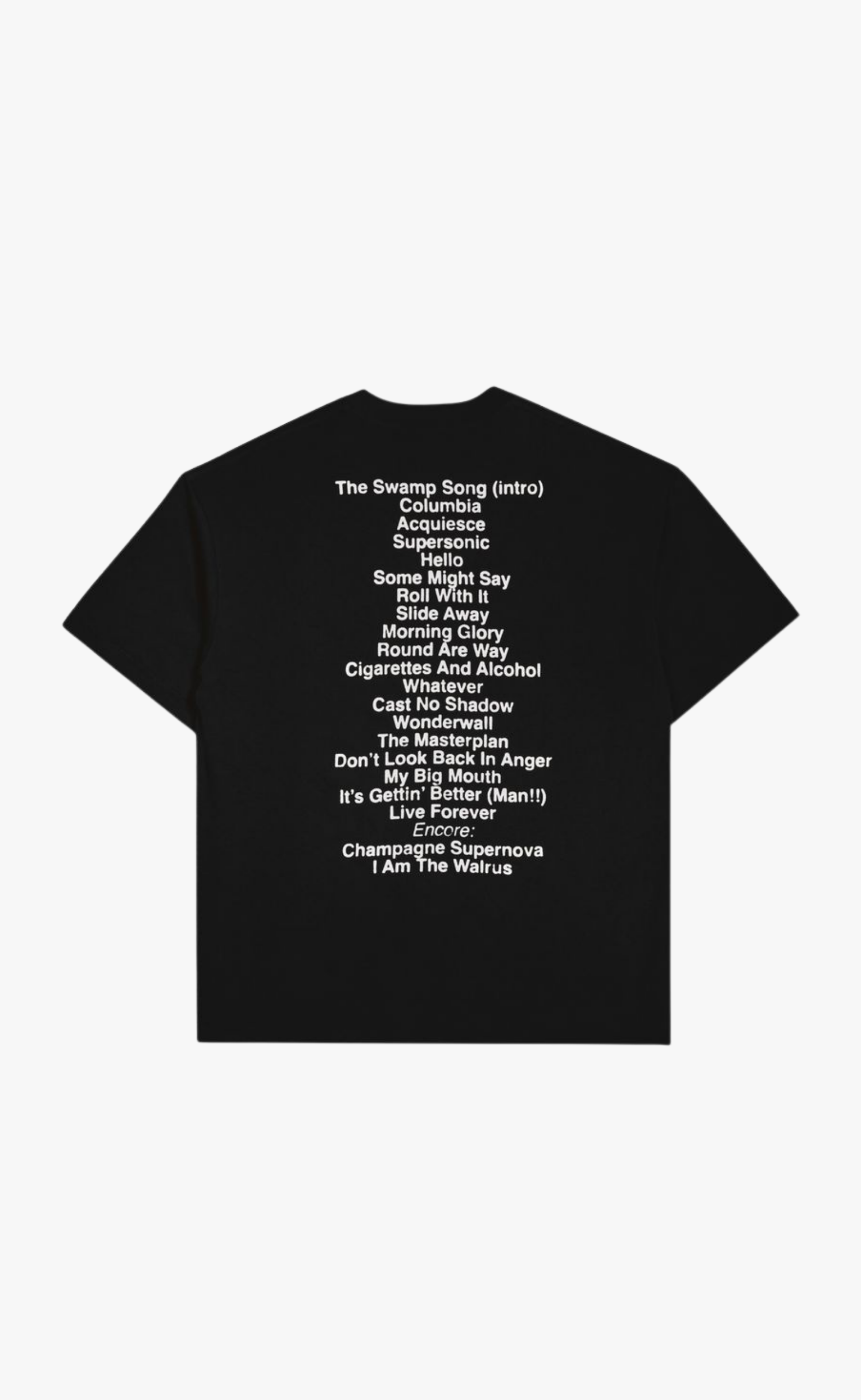 ALL ACCESS BLACK T-SHIRT