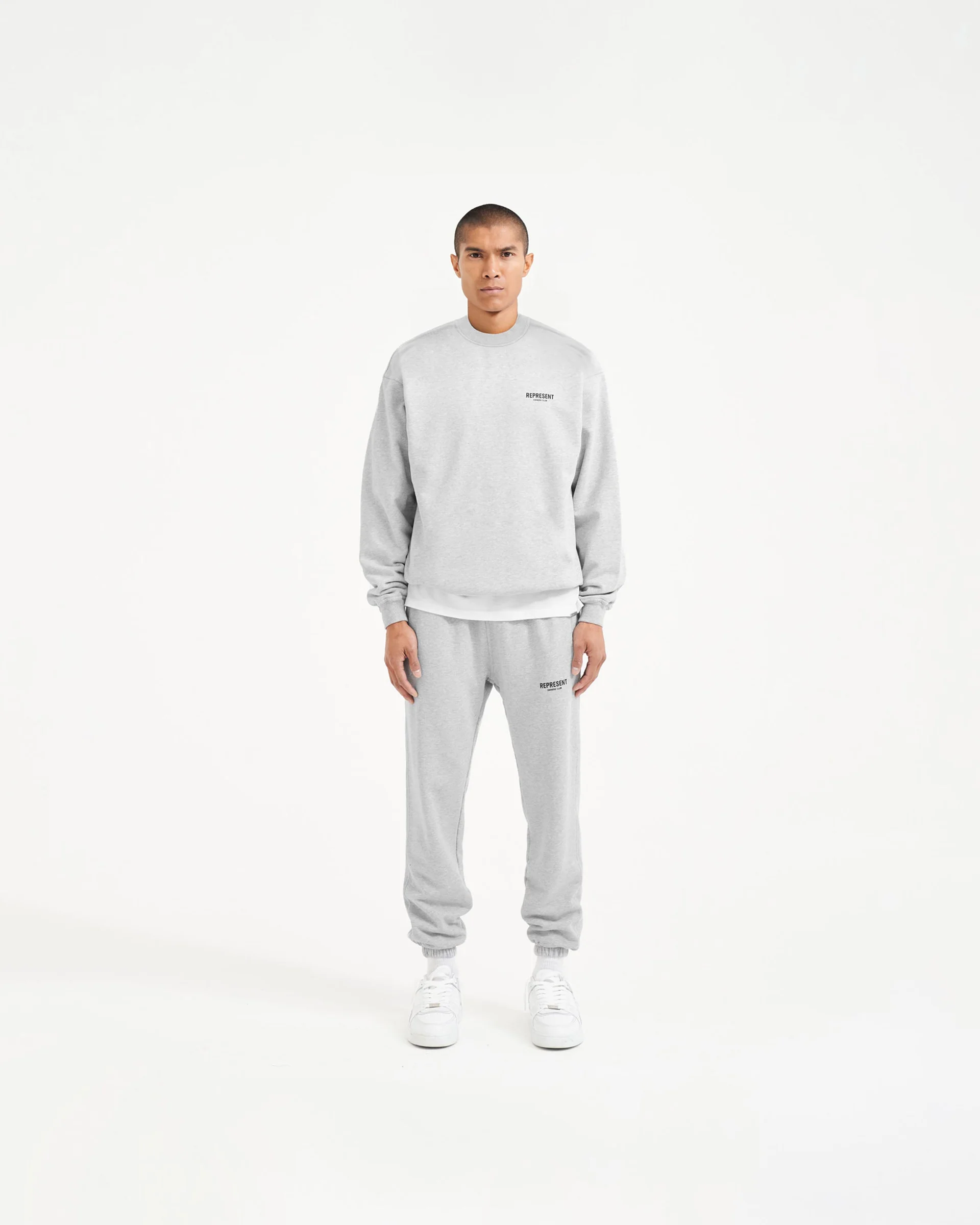 REPRESENT OWNERS CLUB ASH GREY CREWNECK