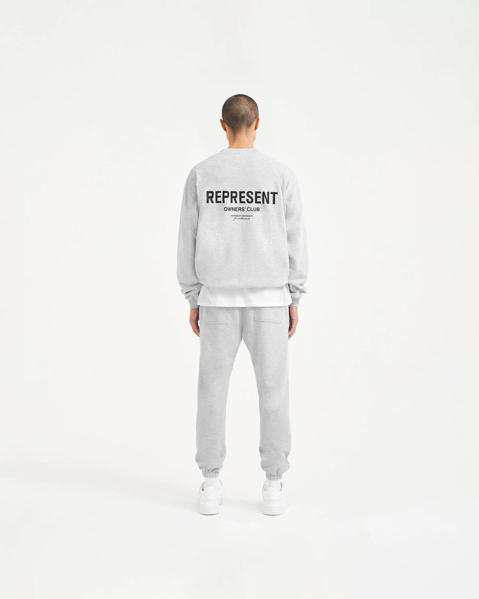 REPRESENT OWNERS CLUB ASH GREY CREWNECK