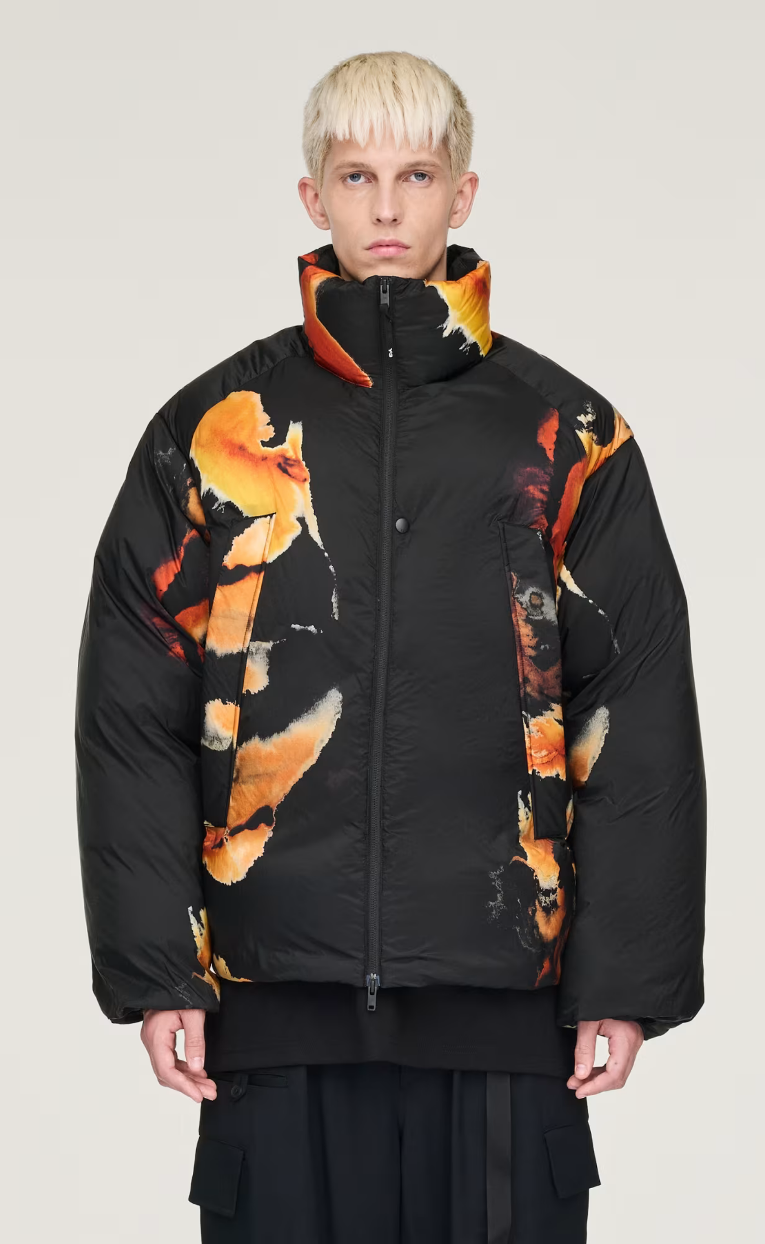 AOP PUFFER MULTICOLOR JACKET