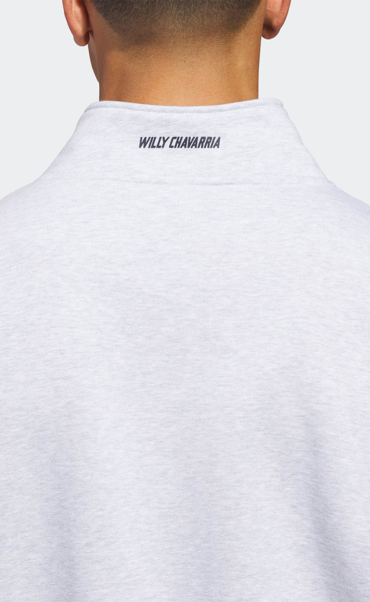 WC WATSONVILLE MOCKNECK LIGHT GREY SWEATER