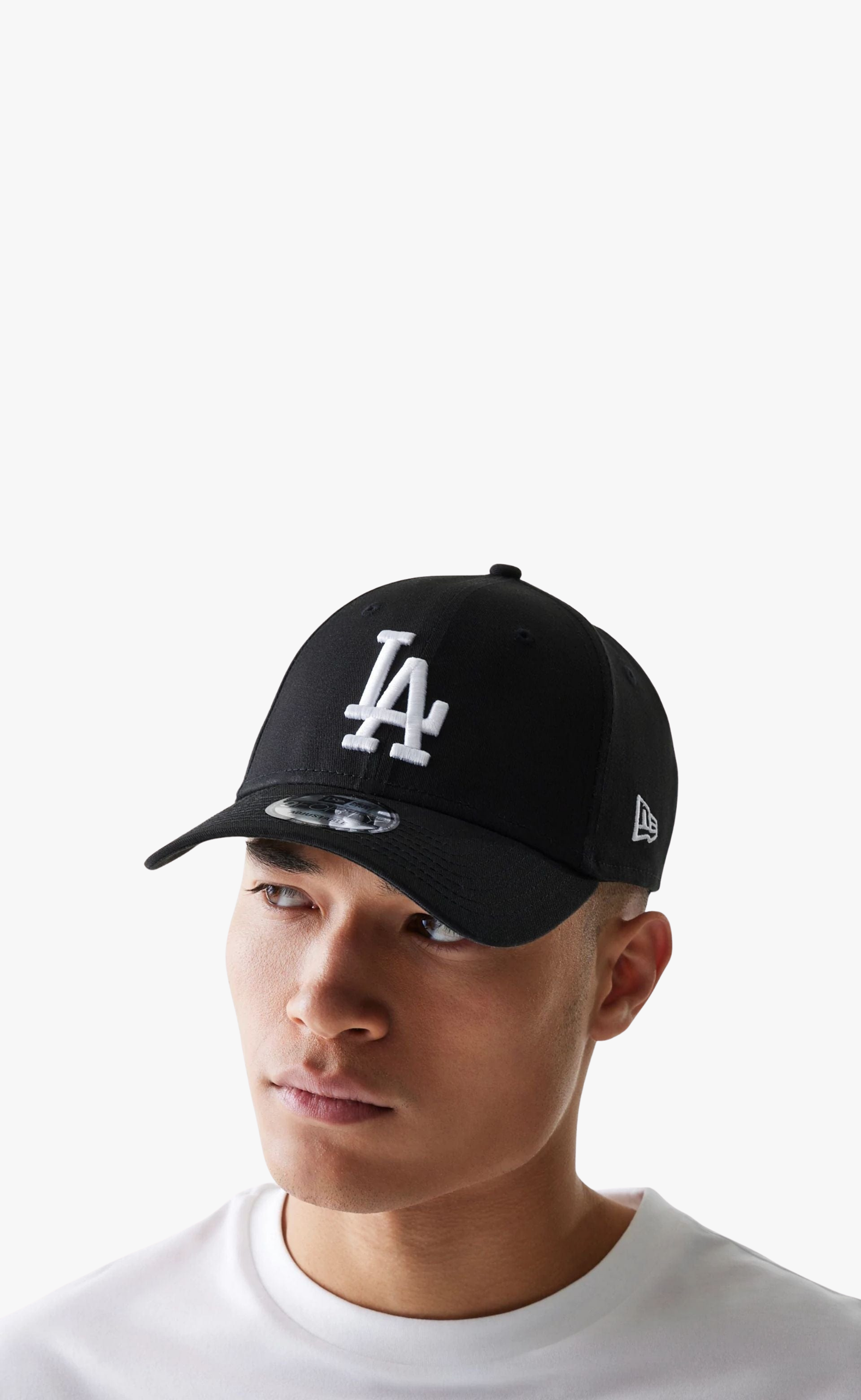 LOS ANGELS LEAGUE ESSENTIAL 9FORTY BLACK WHITE HAT