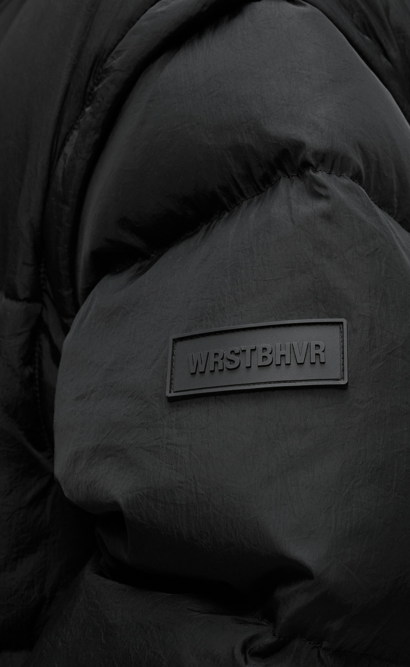 DAVE V2 PUFFER BLACK JACKET