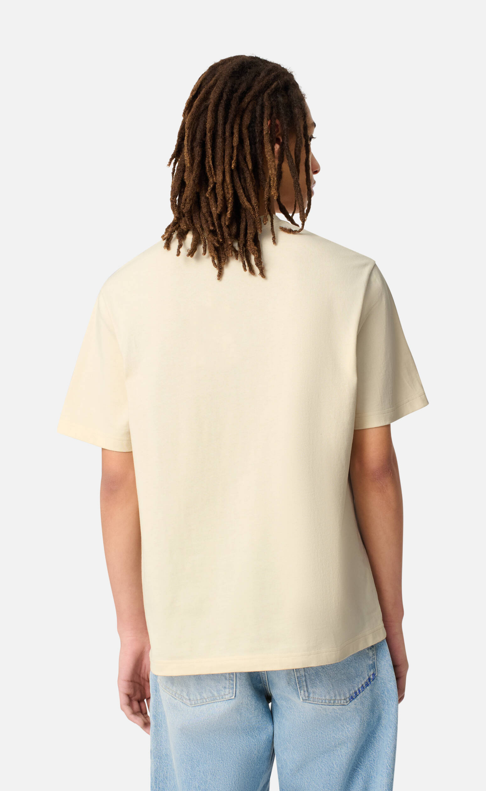 MICRO BEE BIRD PALE BEIGE T-SHIRT