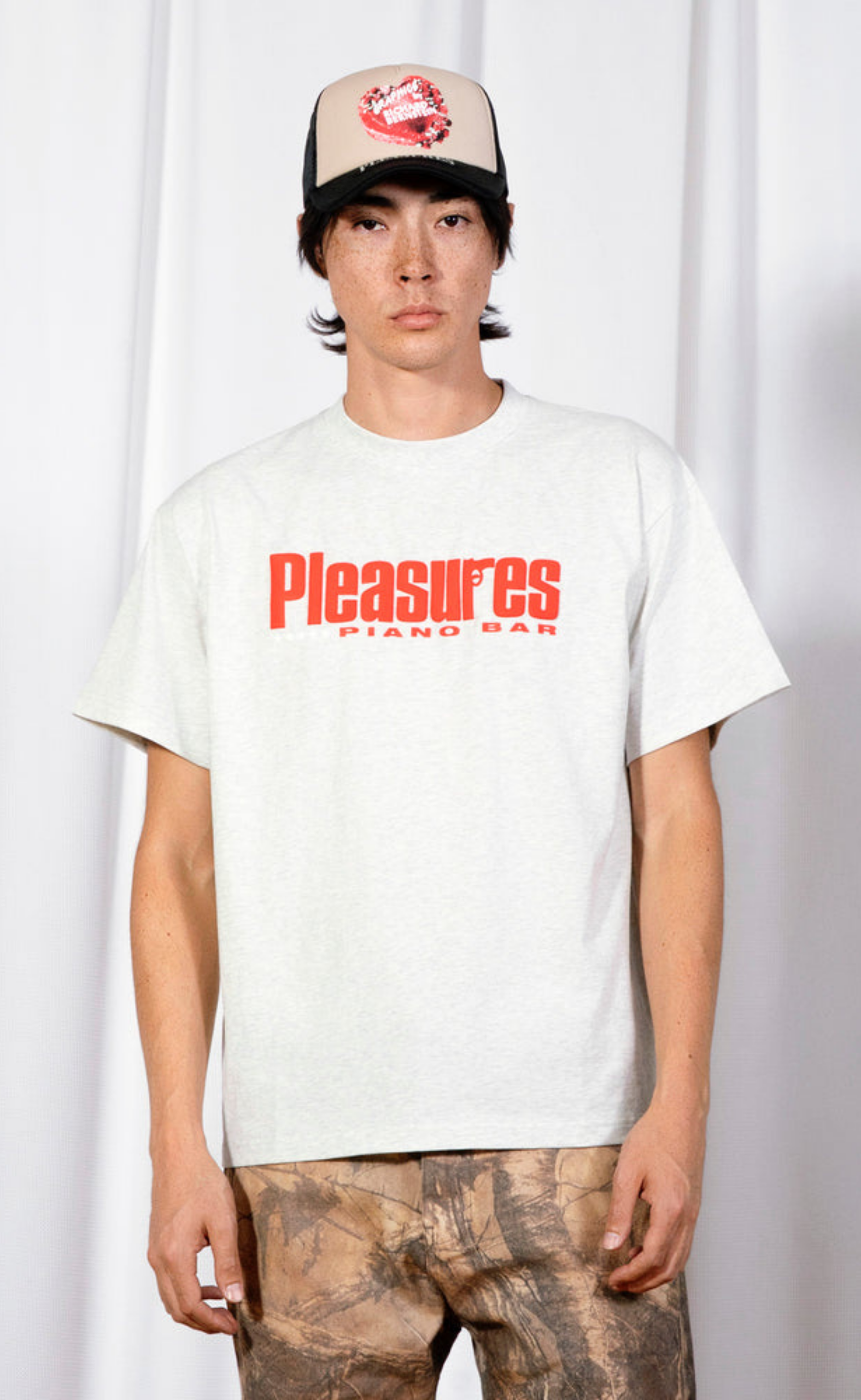 PIANO BAR HEATHER T-SHIRT