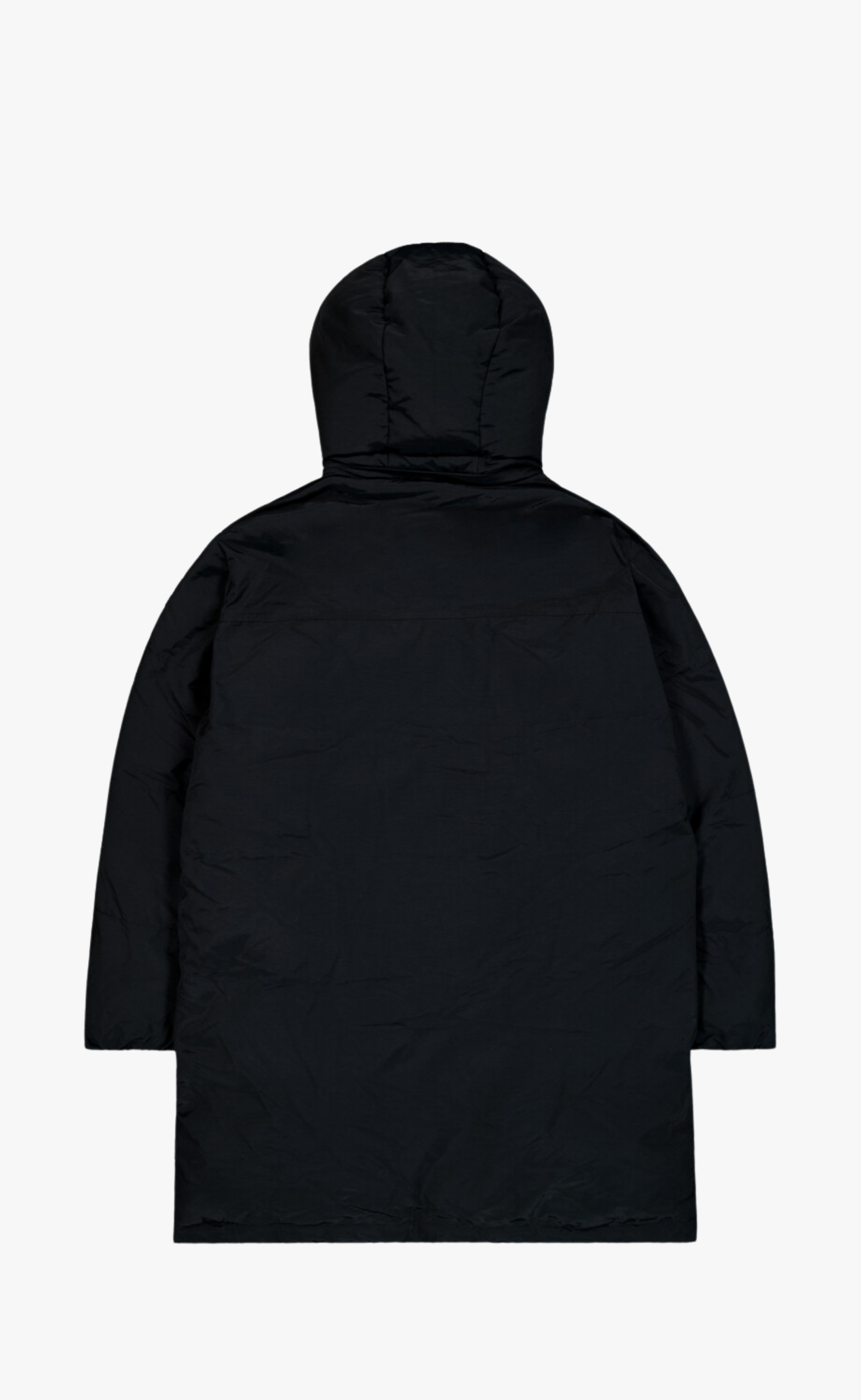PUFFER PARKA BLACK JACKET