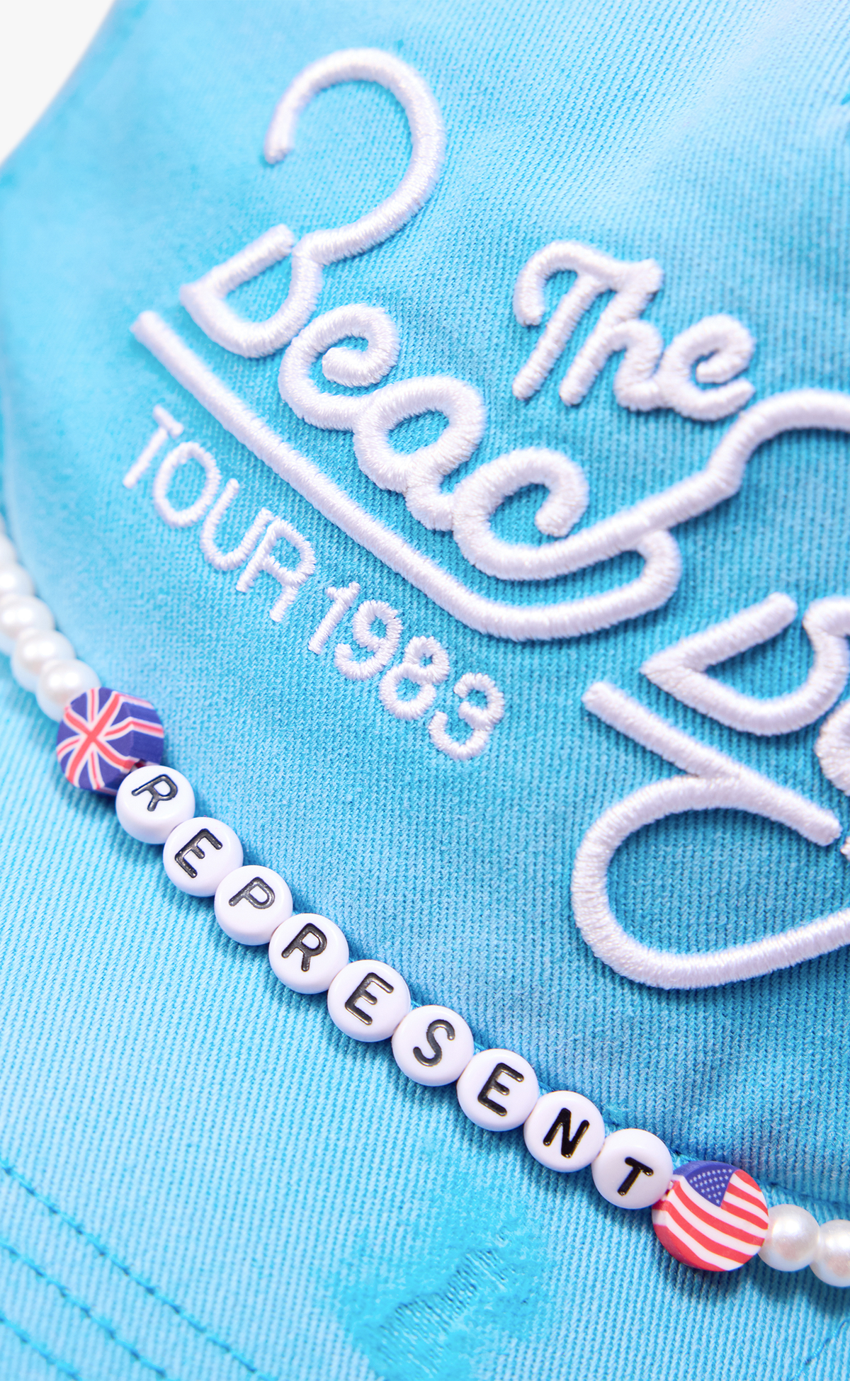 BEACH BOYS TOUR BRIGHT BLUE HAT