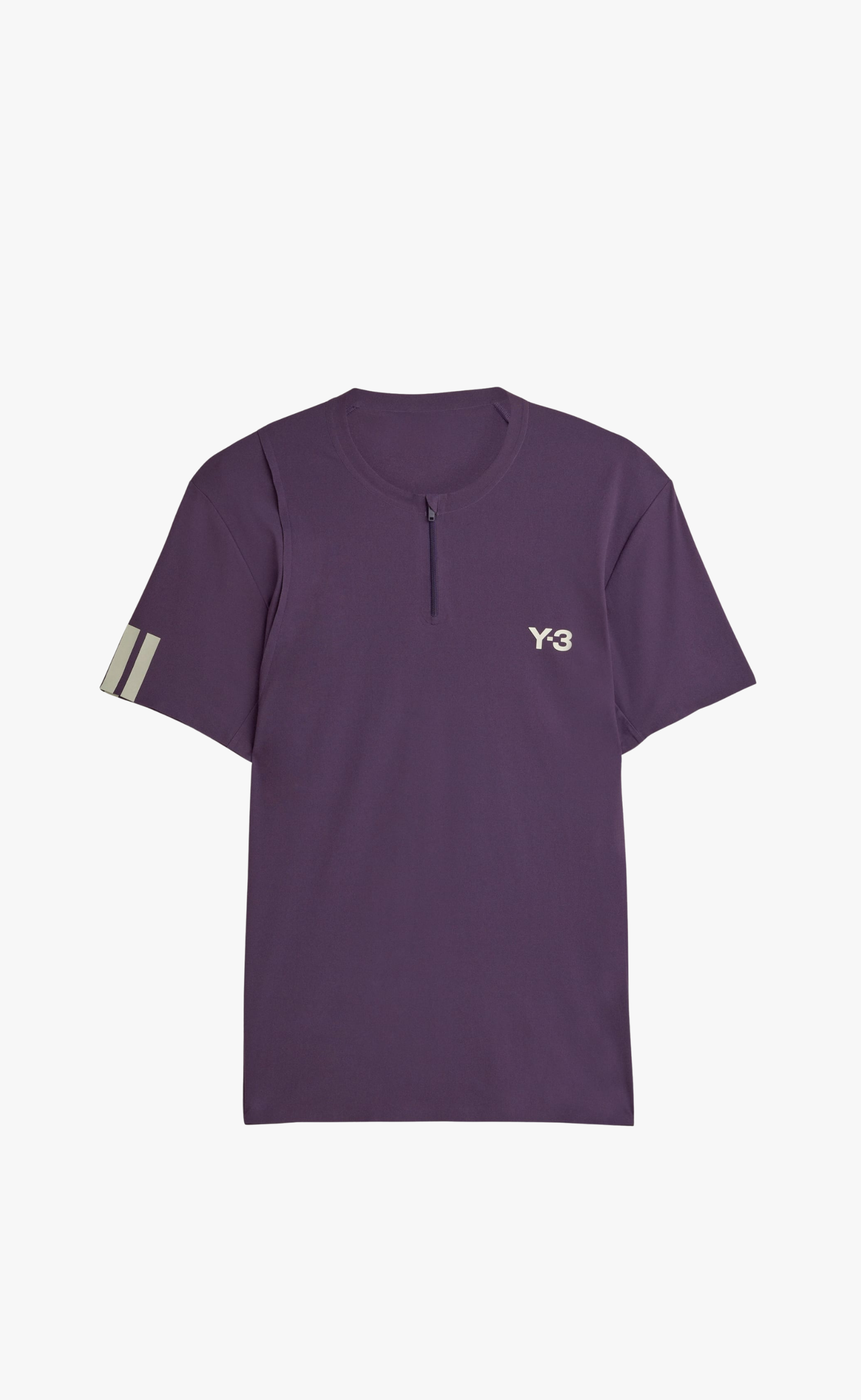 TENNIS PRO FREELIFT ZIP PURPLE T-SHIRT