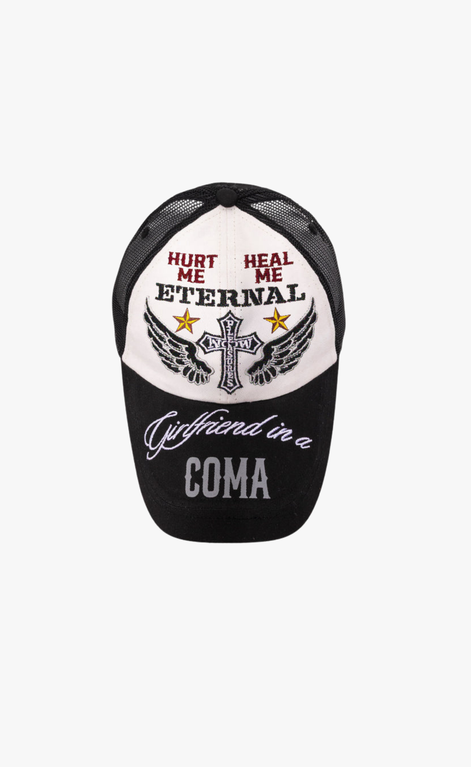 COMA MESH BLACK HAT