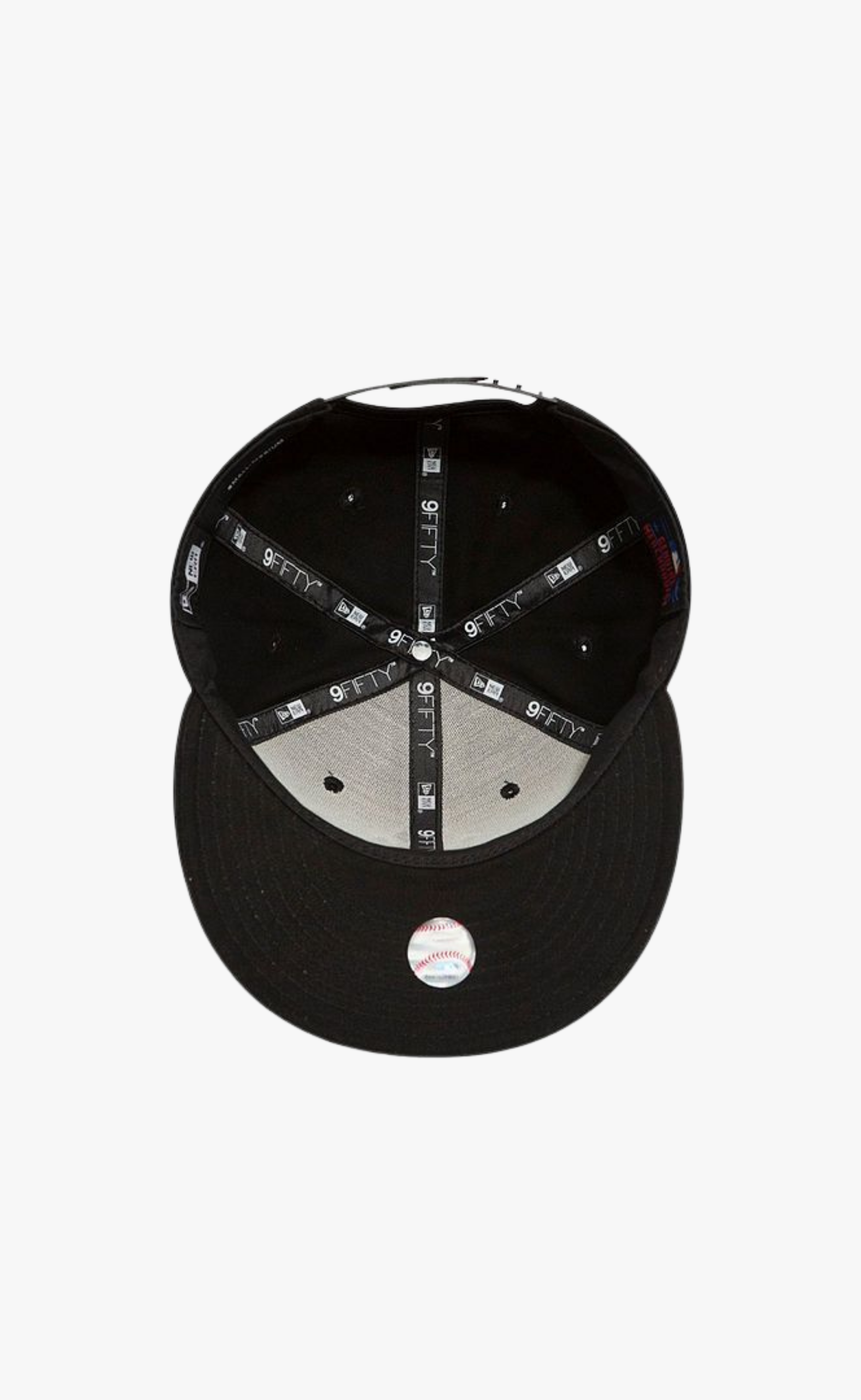 LEAGUE ESSENTIAL 9FIFTY WHITE BLACK HAT