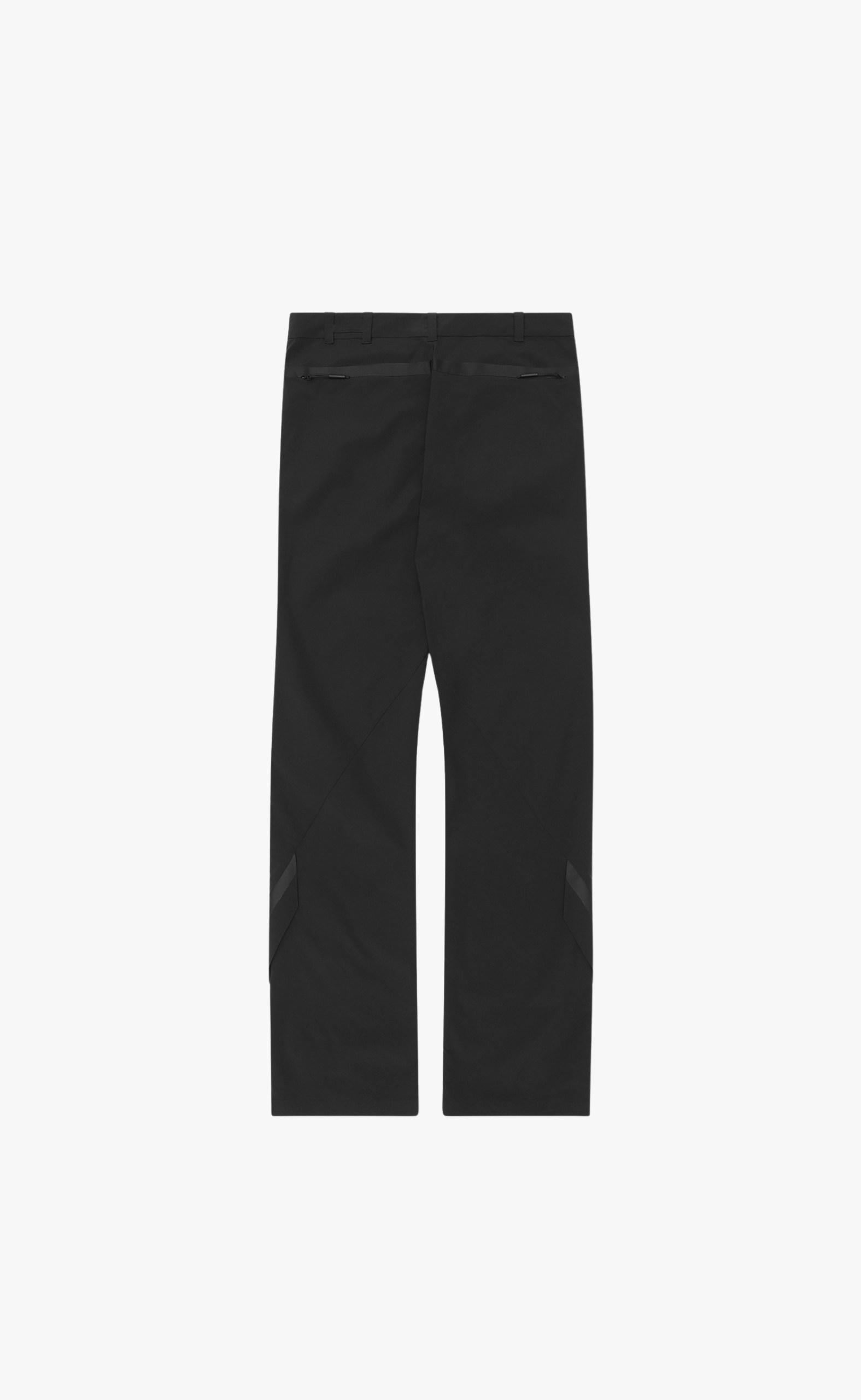 MOIRE BLACK PANTS
