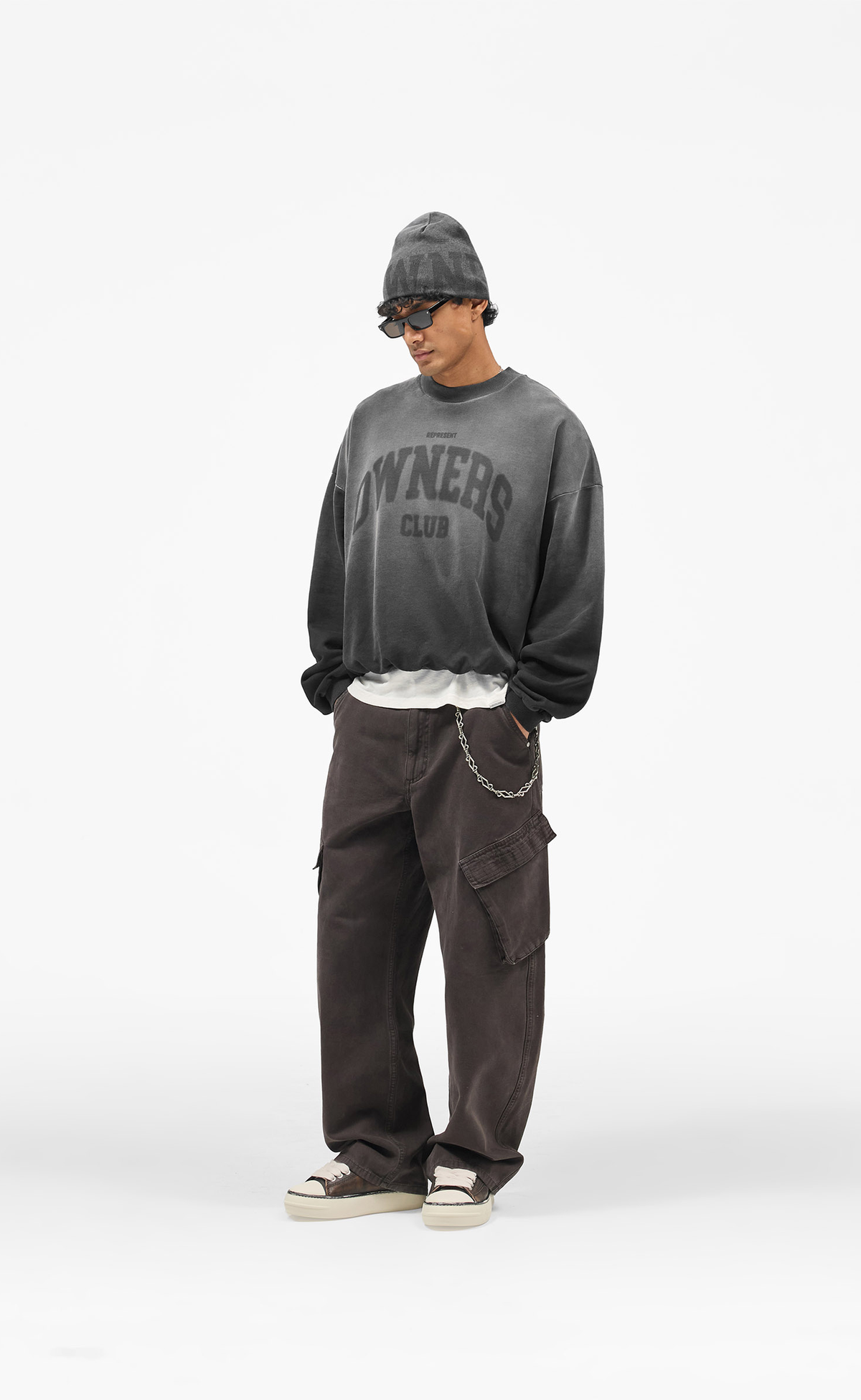 OWNERS VINTAGE BLACK CREWNECK