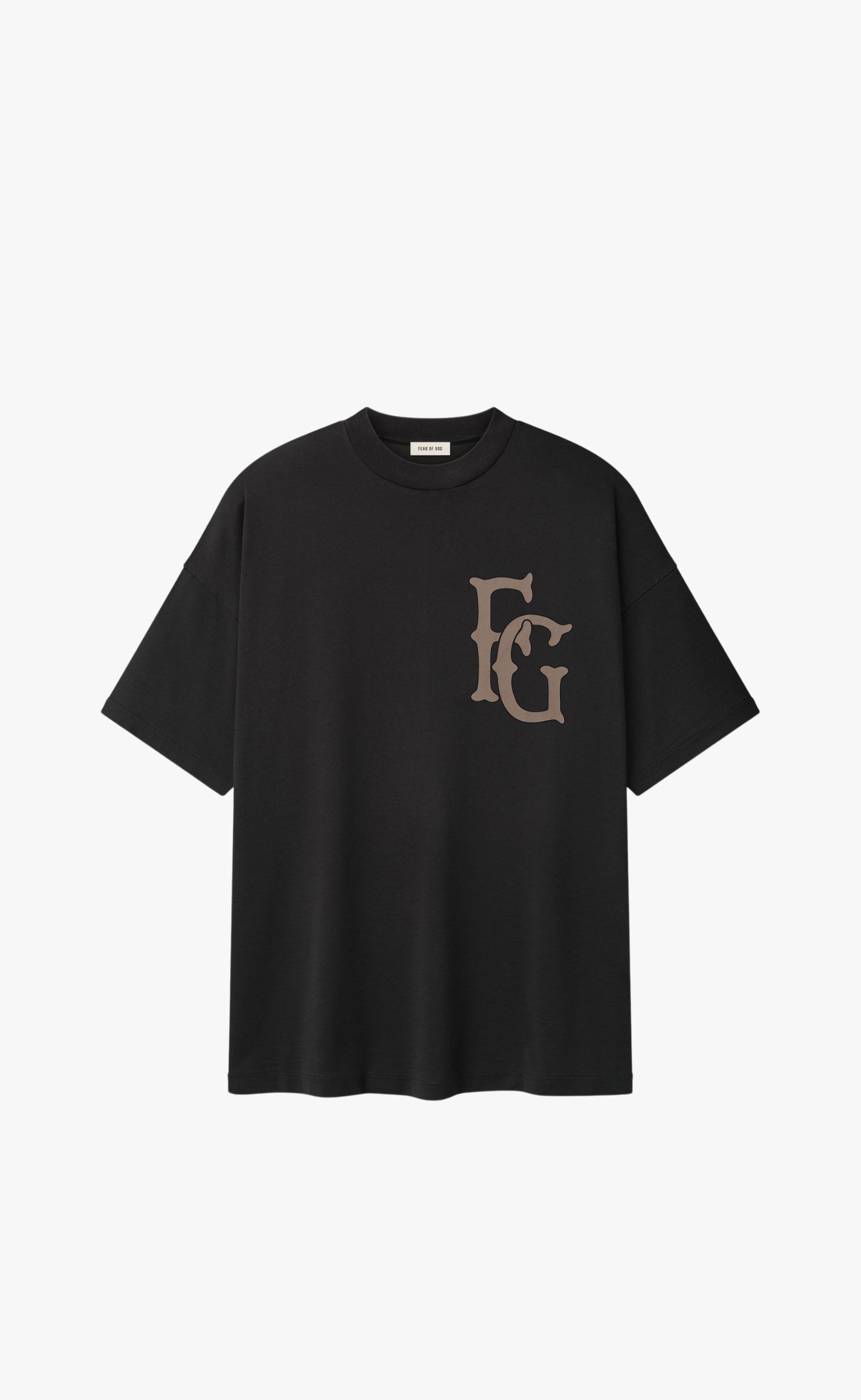 COTTON RAYON 43 BLACK T-SHIRT