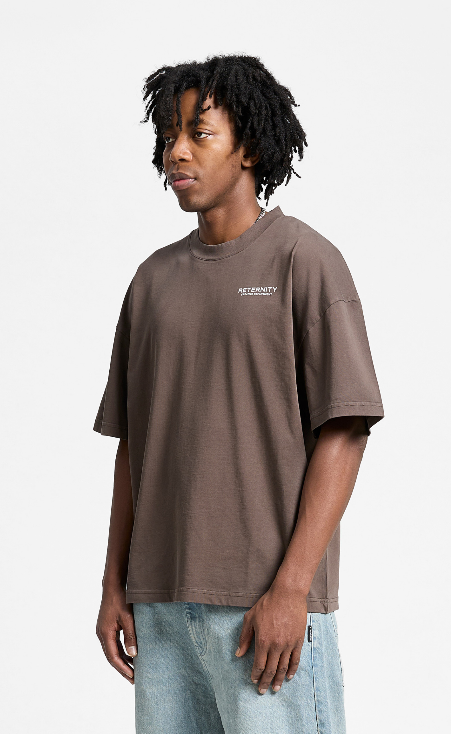 CREATIVE DEPT BROWN T-SHIRT