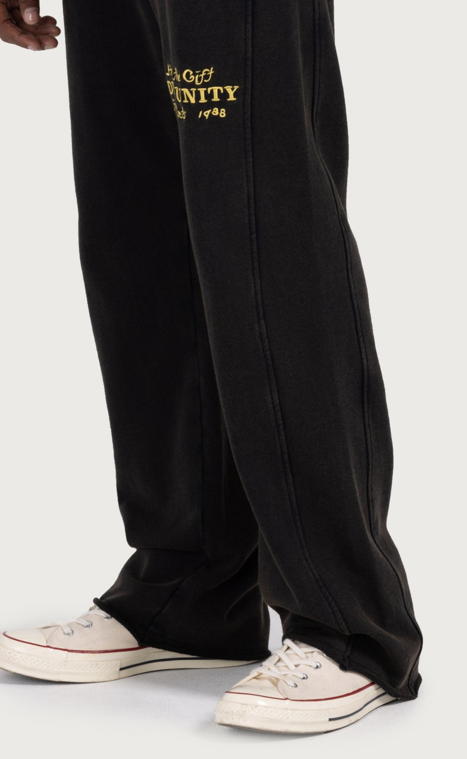VINTAGE BLACK SWEATPANTS