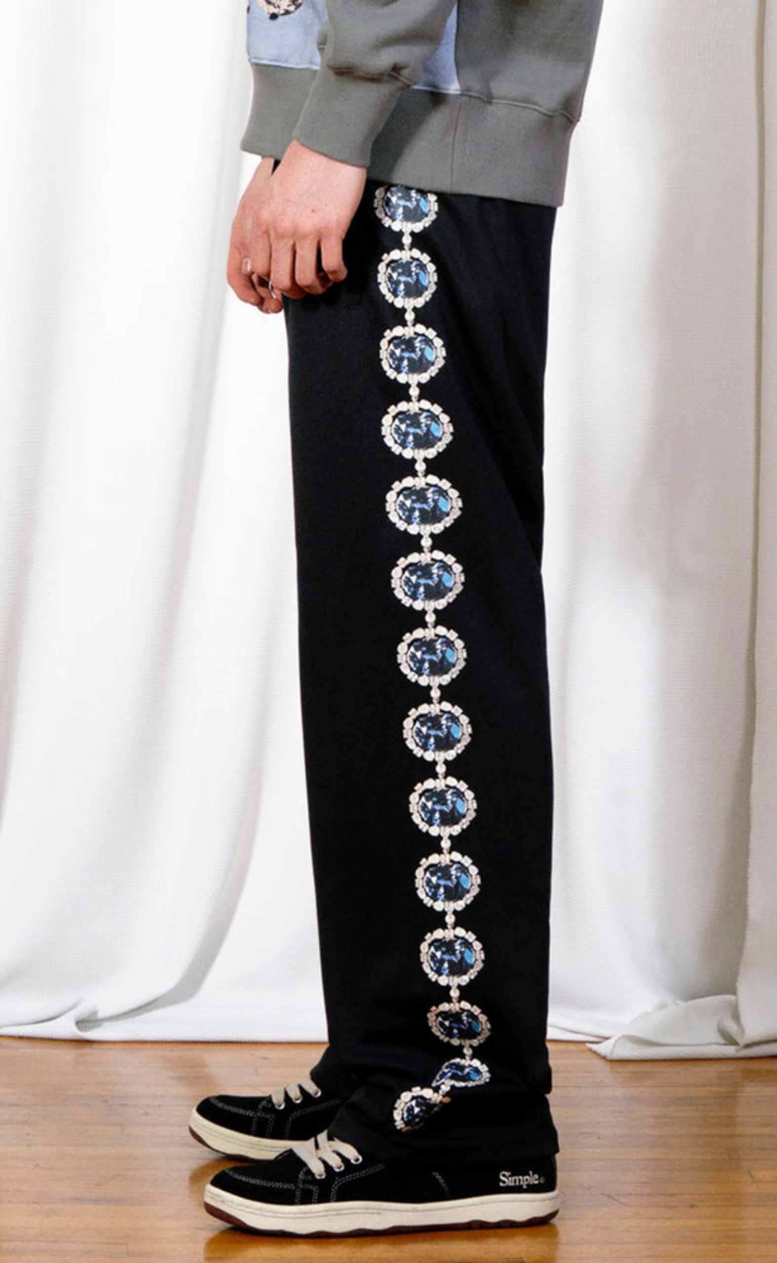 MYTHIC HOPE TRACK BLACK PANTS