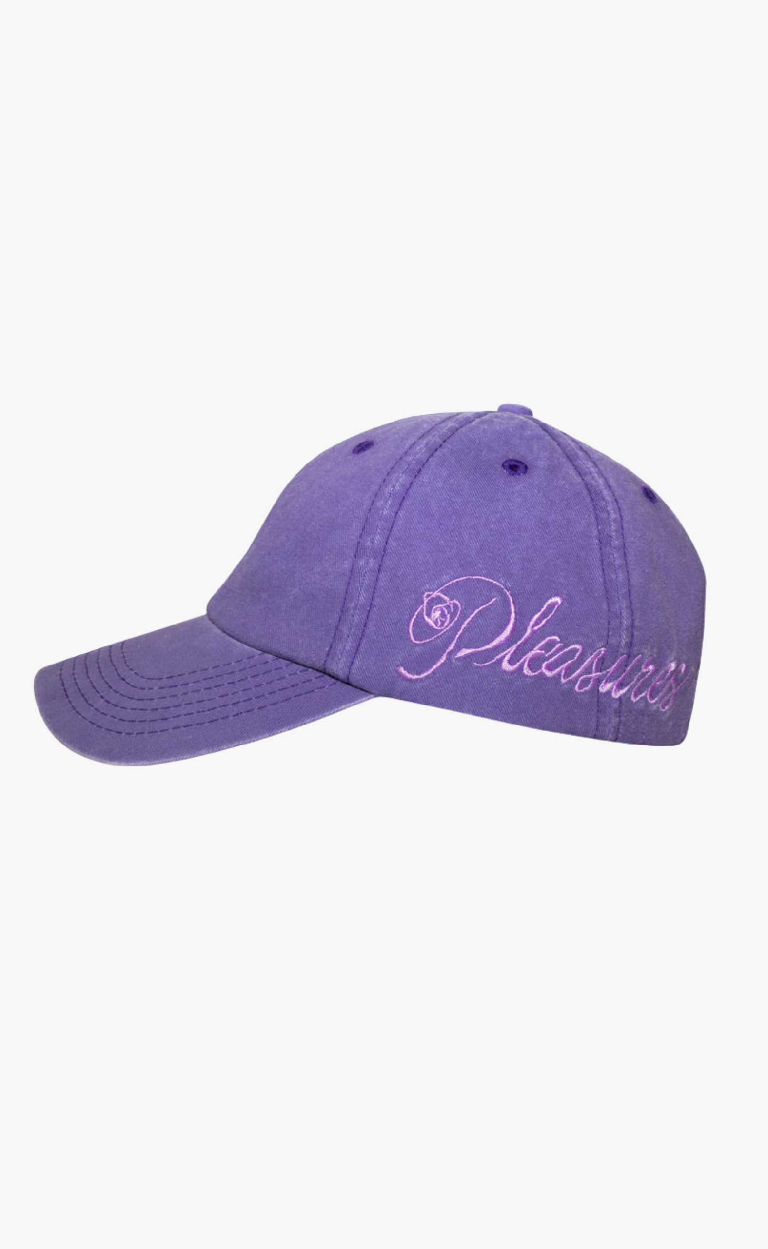 SCRAWL POLO EGGPLANT HAT