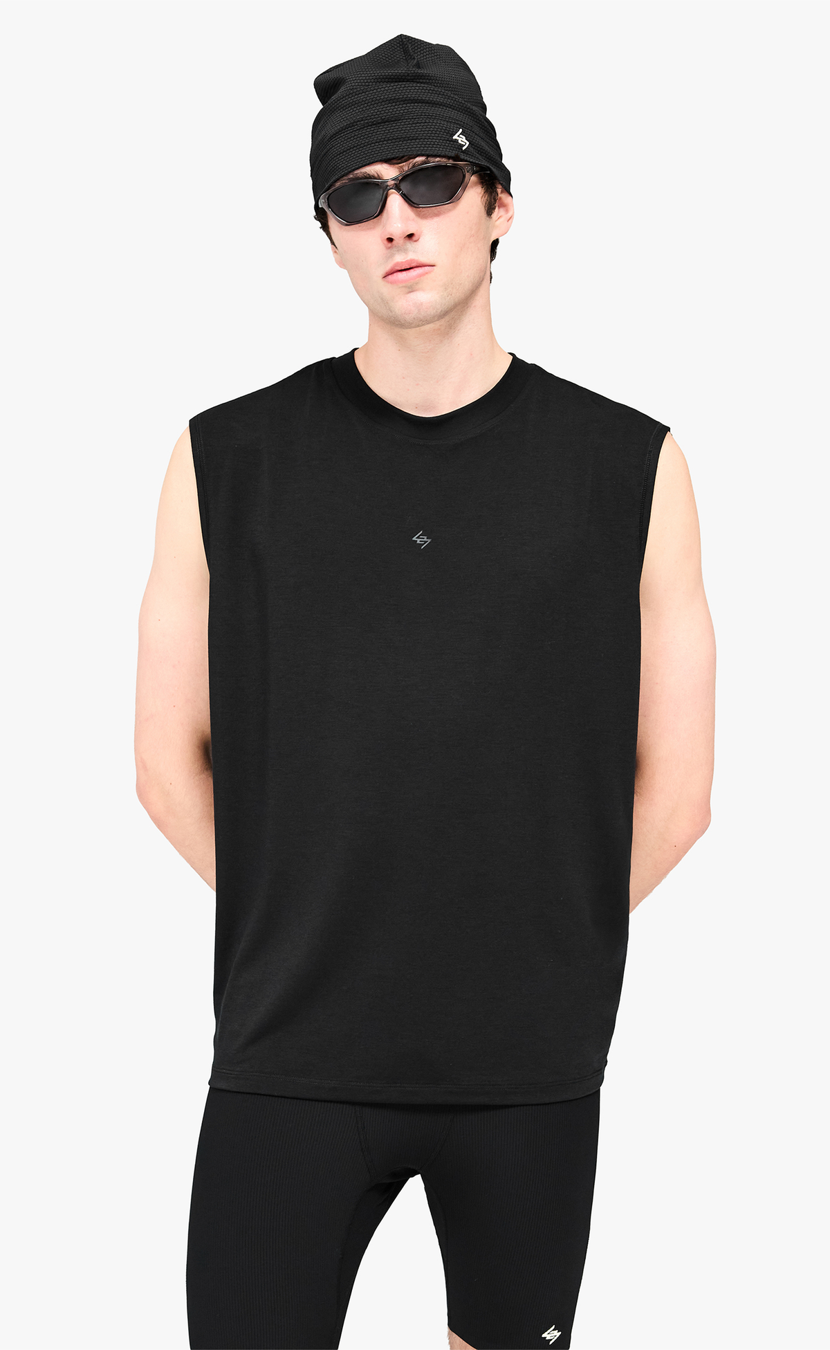 247 DNA OVERSIZED JET BLACK TANK TOP