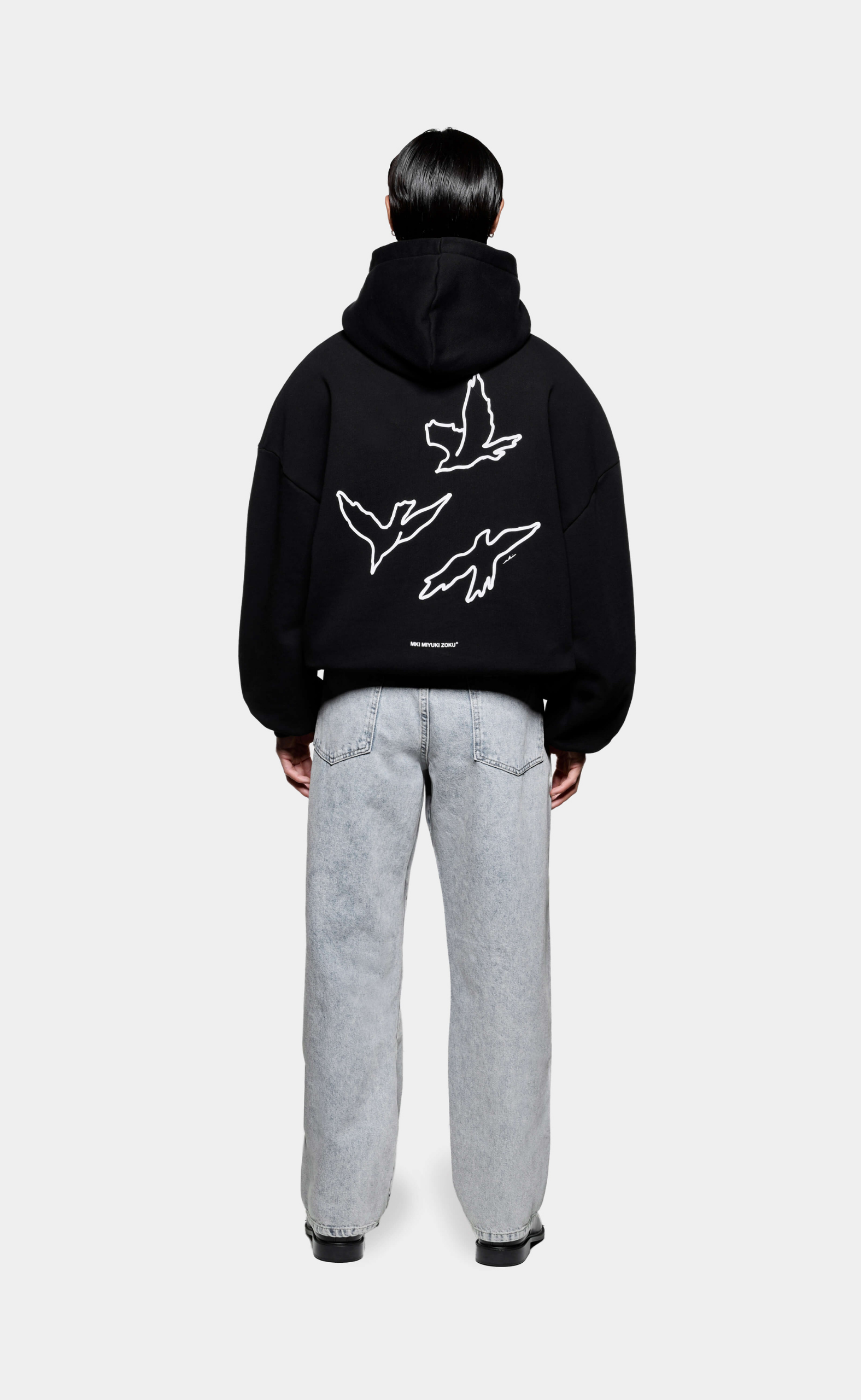 FLIGHT BLACK HOODIE