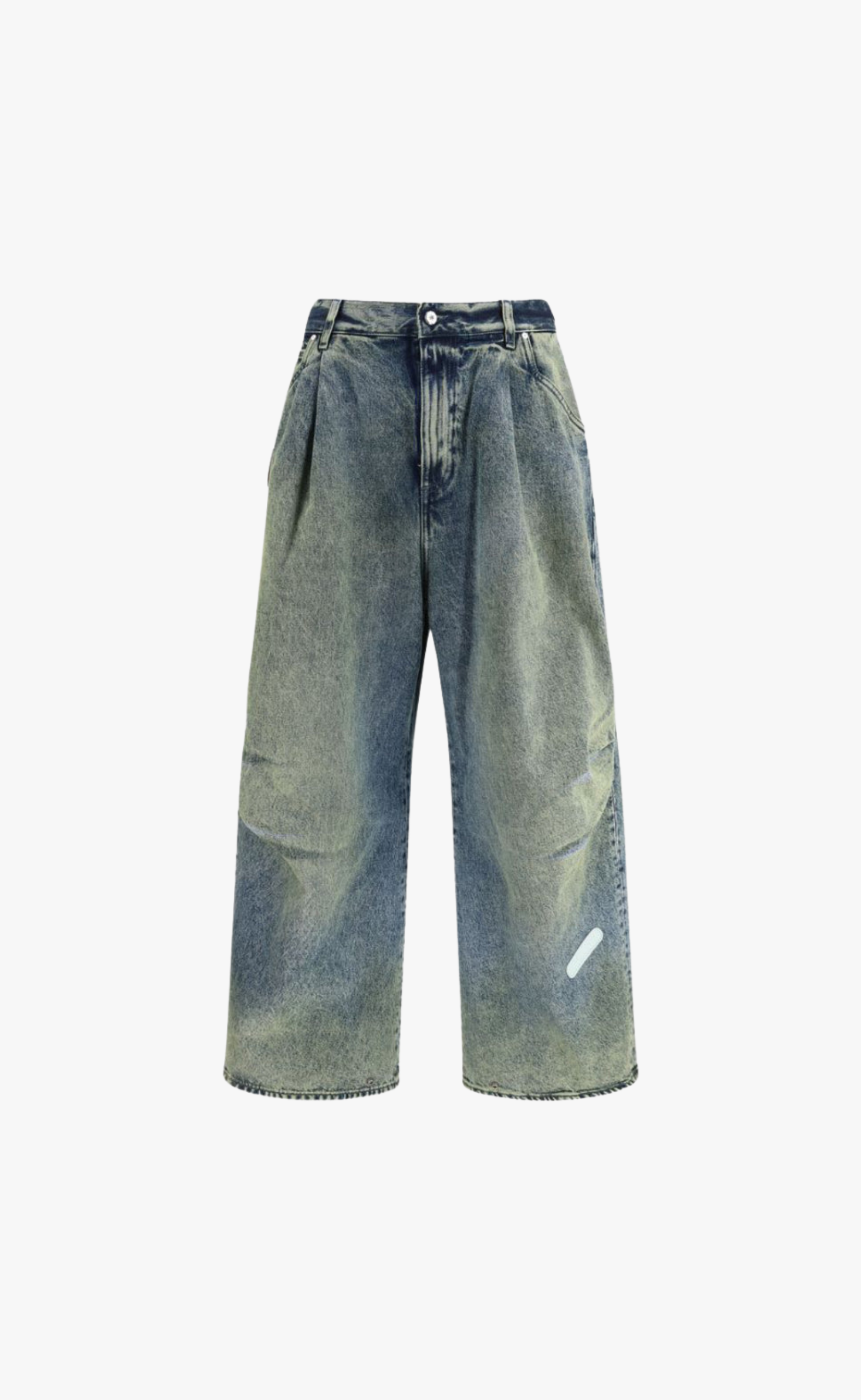 FAT ANGELO WASHED BLUE JEANS