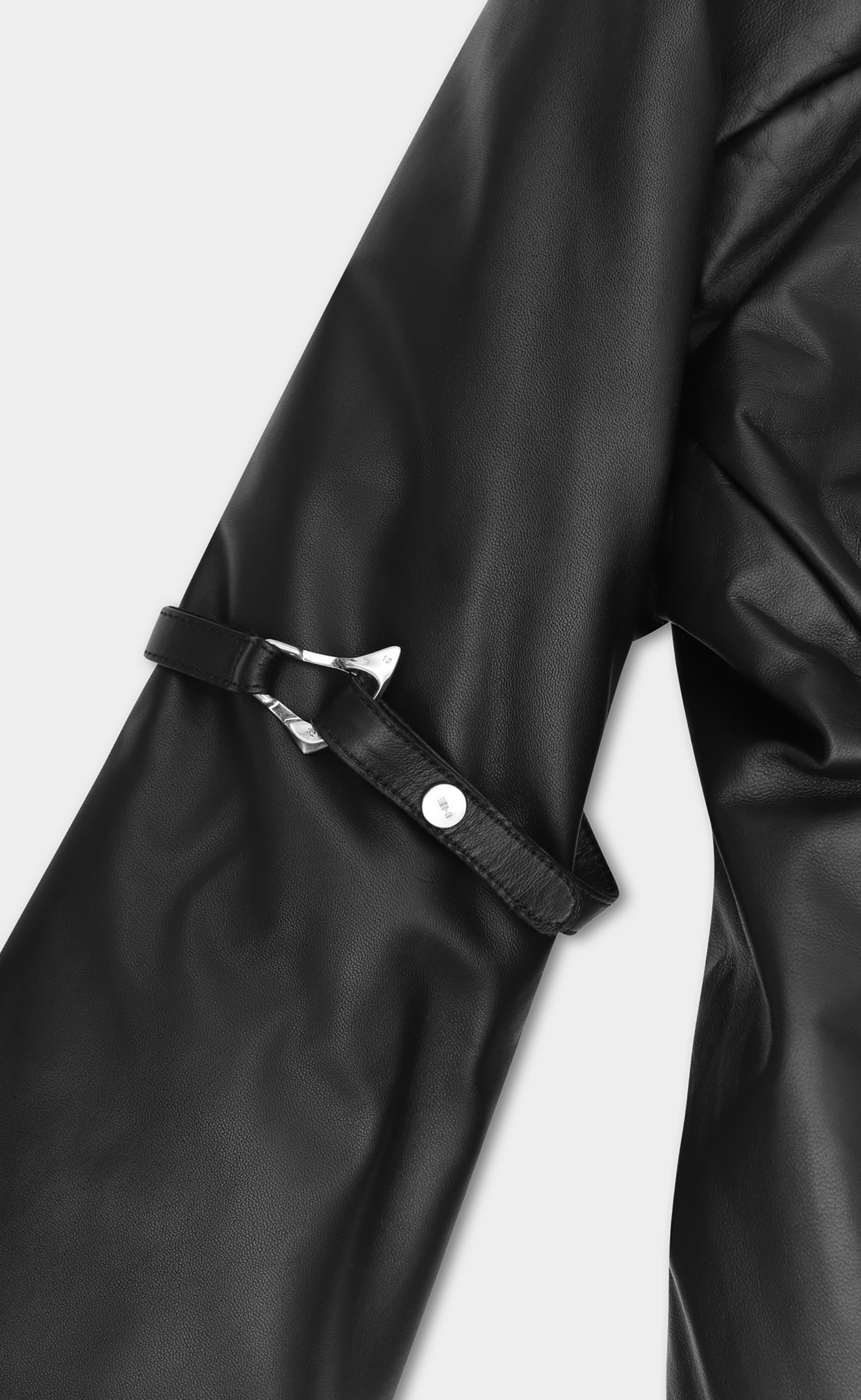 PARALLAX LEATHER BLACK JACKET