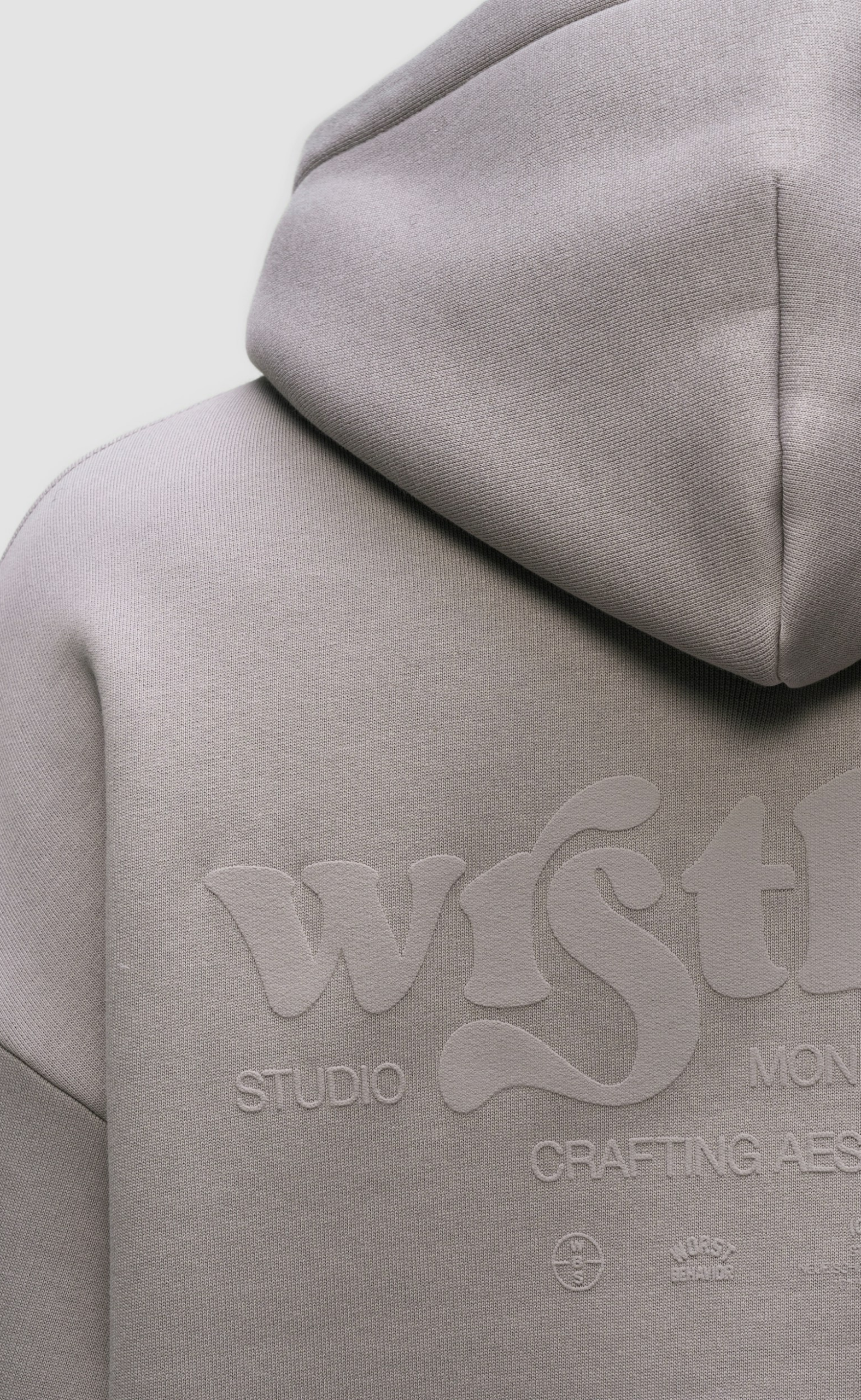 ONRO V2 GRAY FLANNEL HOODIE